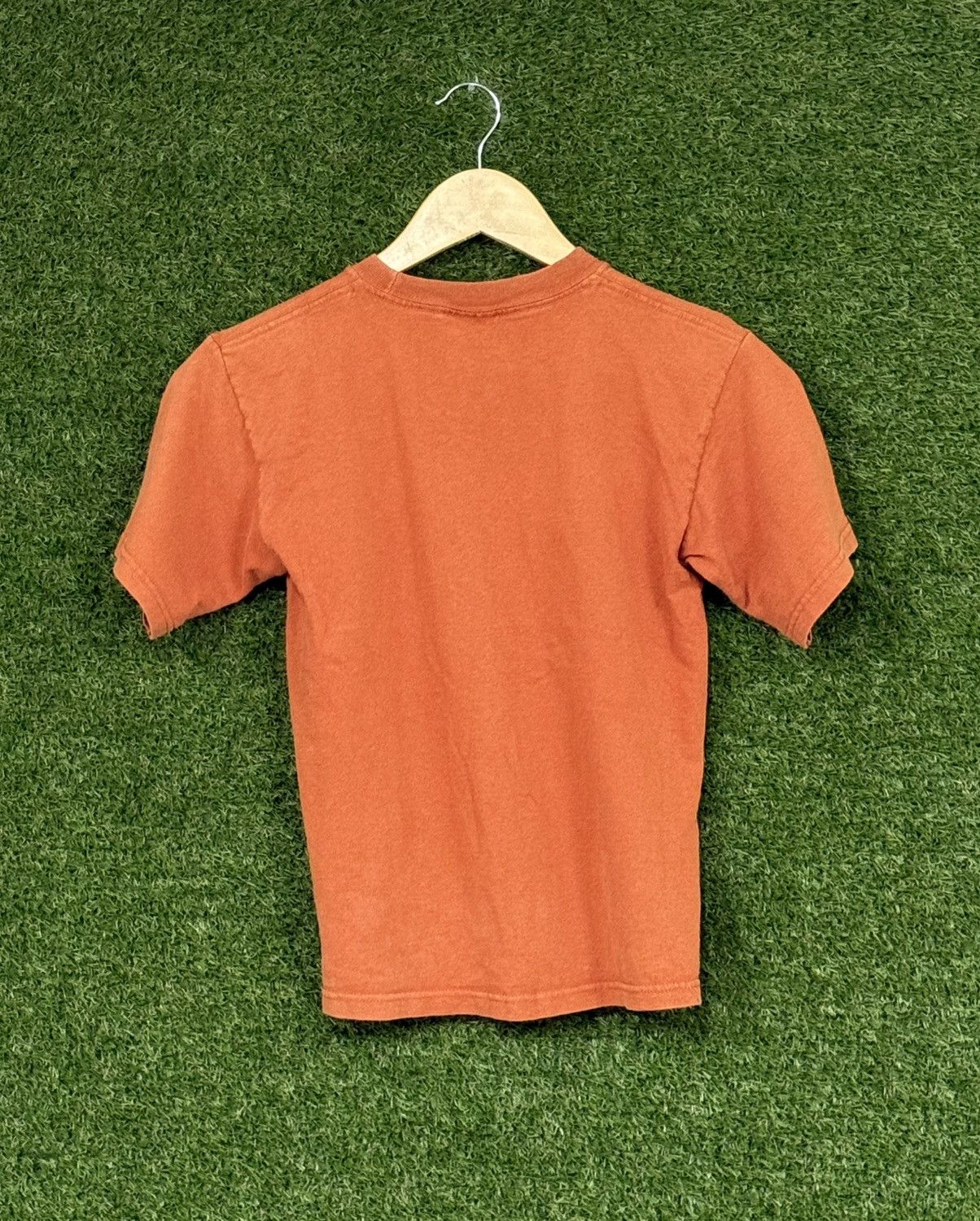 Vintage Texas Longhorns UT Cowboy Burnt Orange Youth Logo Tee Size US XXS / EU 40 - 4 Thumbnail