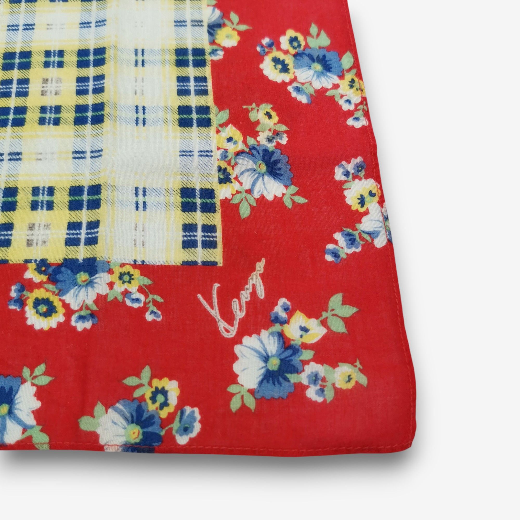 Kenzo Vintage Kenzo Handkerchief Bandana Neckerchief Size ONE SIZE - 2 Thumbnail