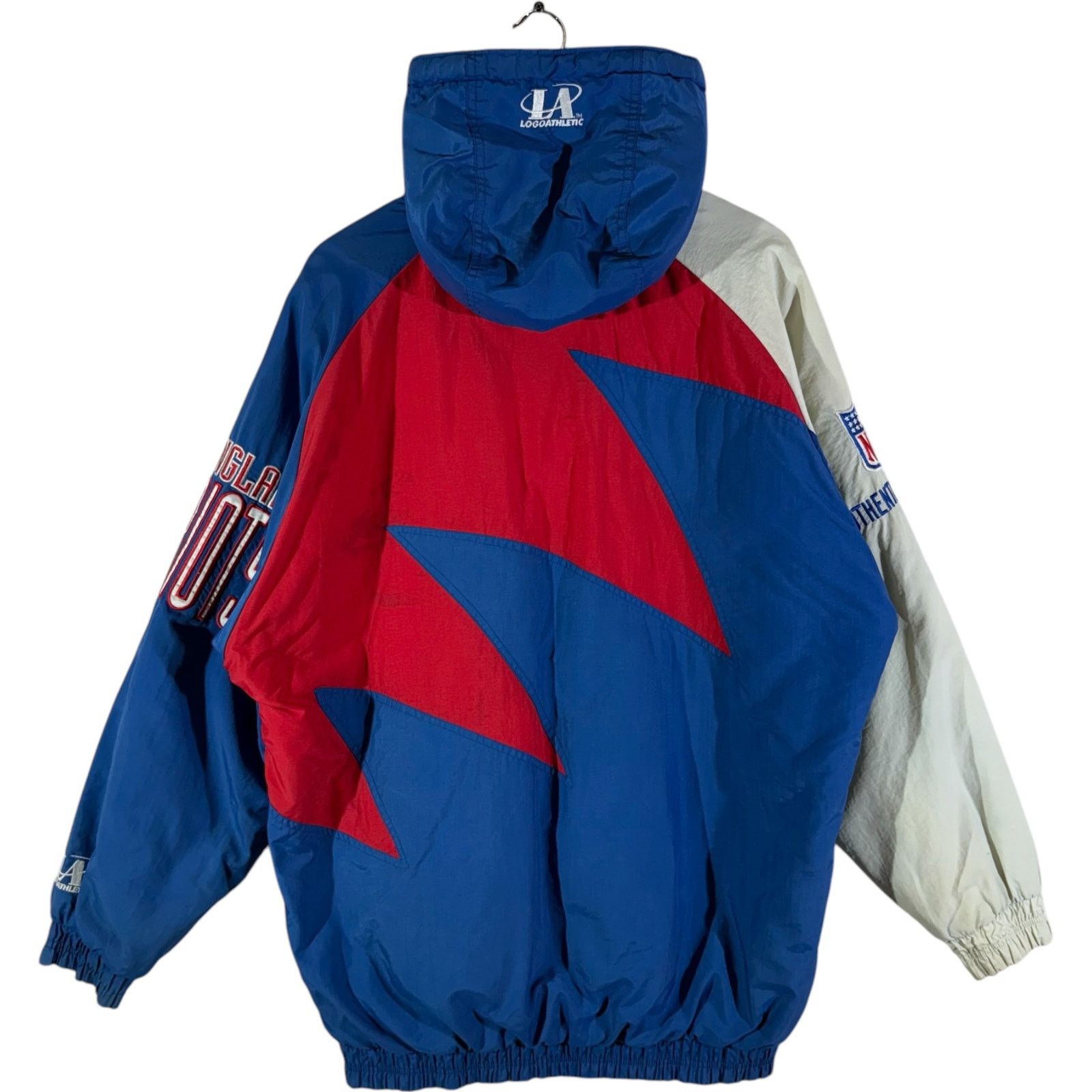 Logo Athletic Vintage New England Patriots Team Logo NFL Jacket XXL Size US XXL / EU 58 / 5 - 5 Thumbnail