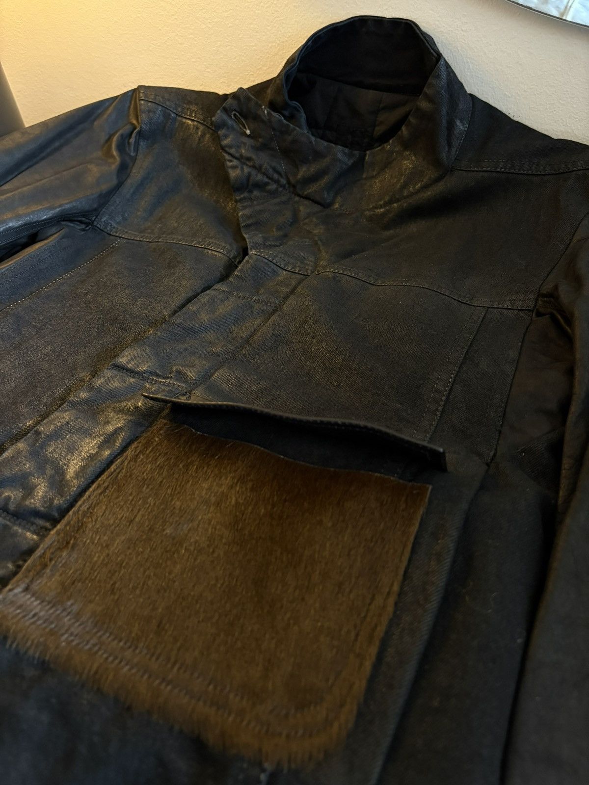 Rick Owens Drkshdw BNWT Slave Jacket w/ Leather Sleeves & Pocket Patch Size US M / EU 48-50 / 2 - 6 Thumbnail