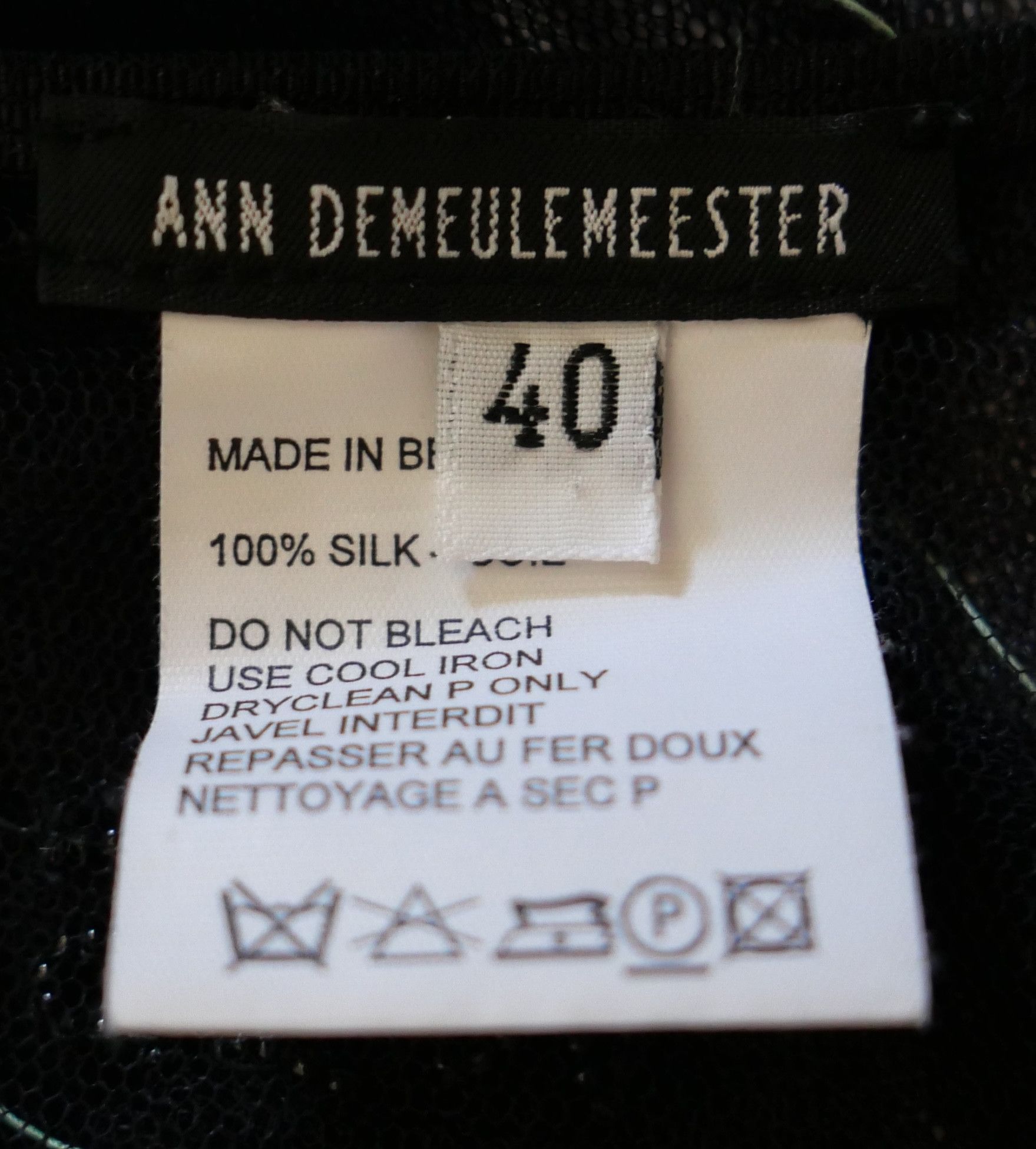 Ann Demeulemeester Ann Demeulemeester 2000 Curious Wishes Feathered The Air Top Size M / US 6-8 / IT 42-44 - 5 Thumbnail