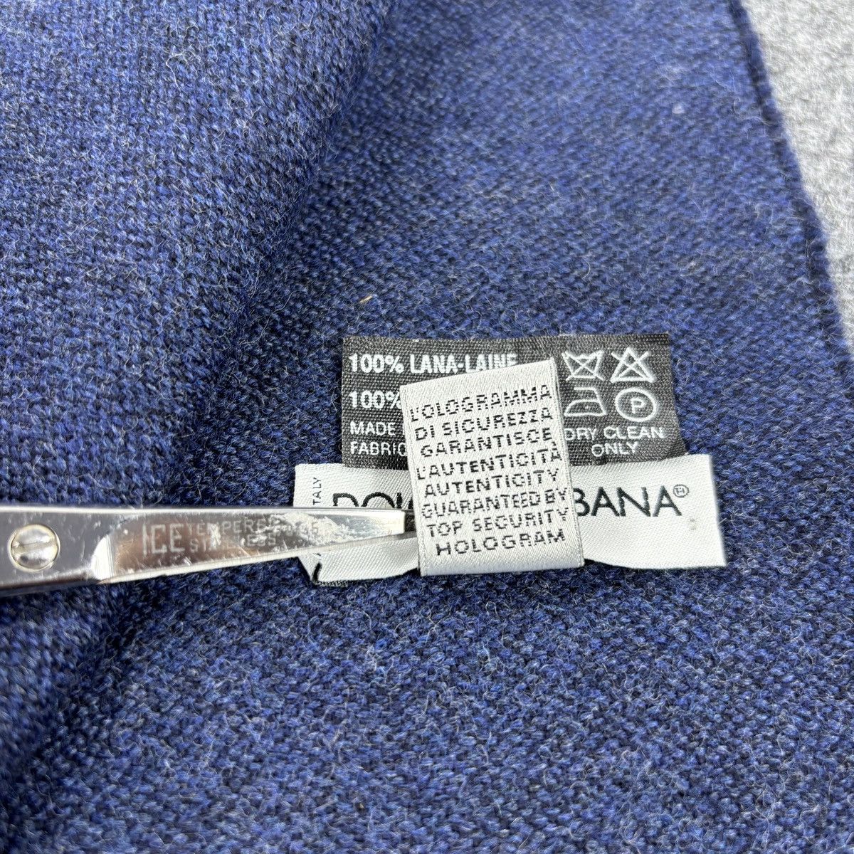 Dolce & Gabbana Dolce & Gabbana Scarf # D741 # Muffler Neckwear Nova Check Size ONE SIZE - 6 Thumbnail
