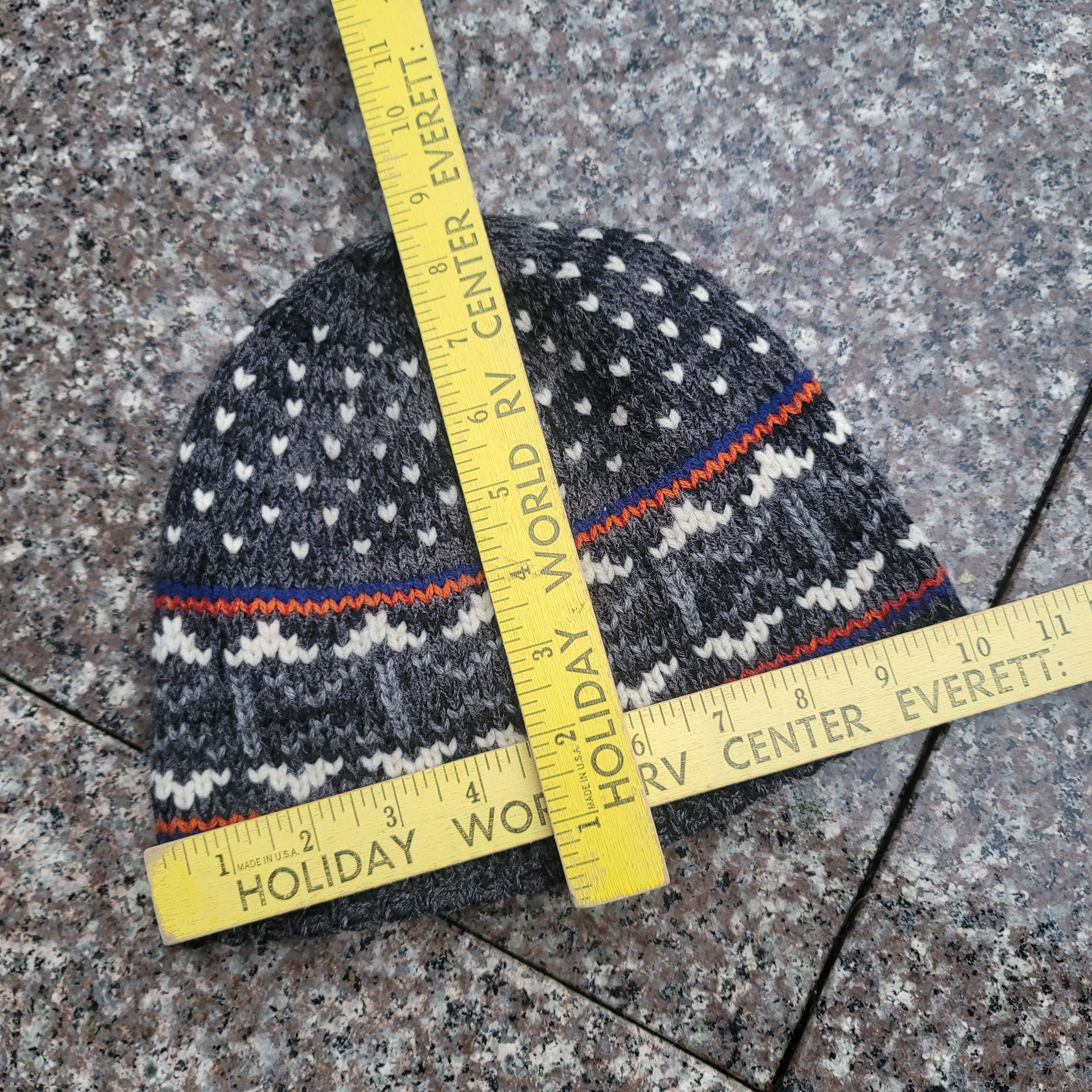 Lands' End Vintage Lands 'End nordic beanie hat Size ONE SIZE - 2 Thumbnail