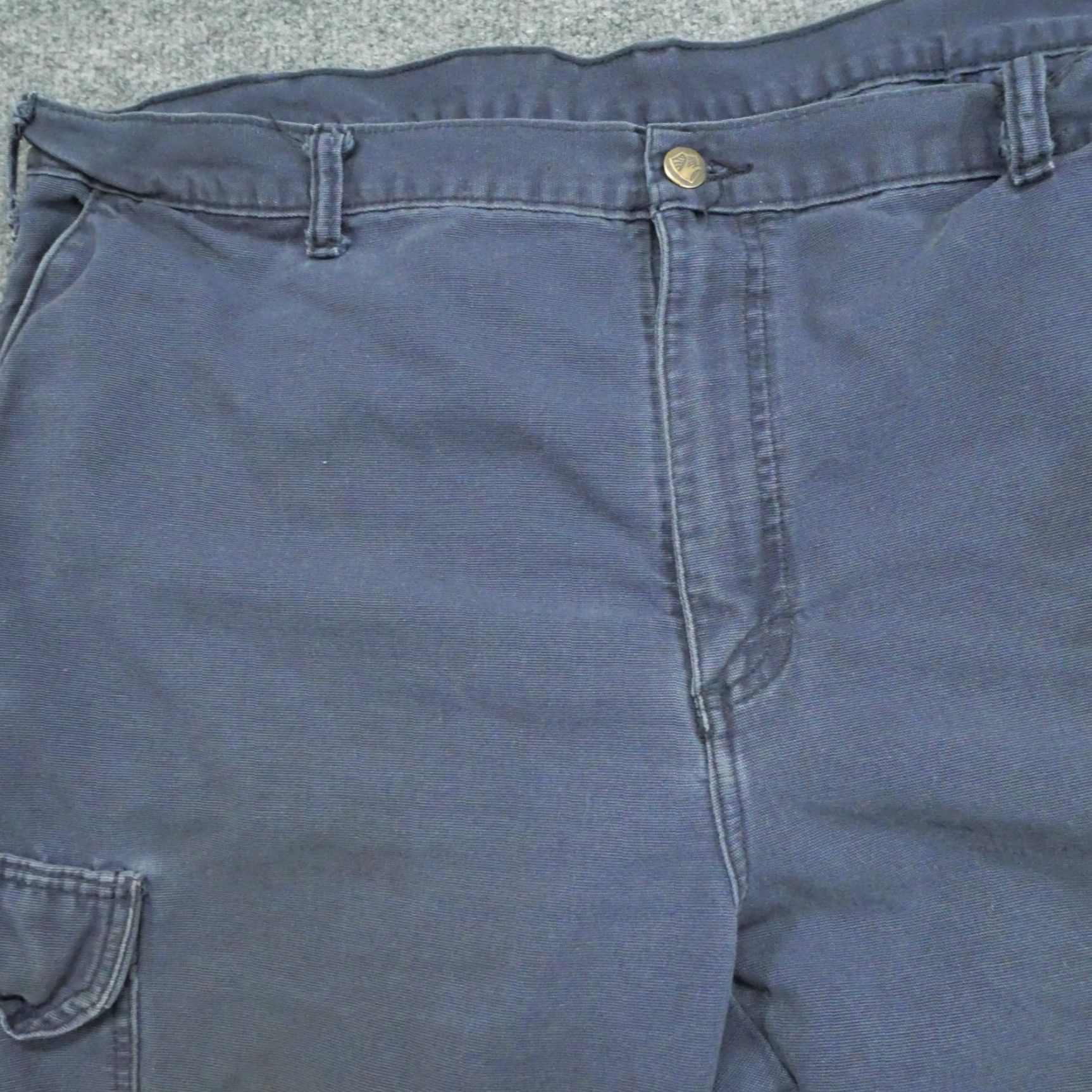 Vintage Tyndale Pants Mens 42x34 Cargo Blue Flame-Resistant Reflective Workwear Casual Pants Size US 42 / EU 58 - 3 Thumbnail
