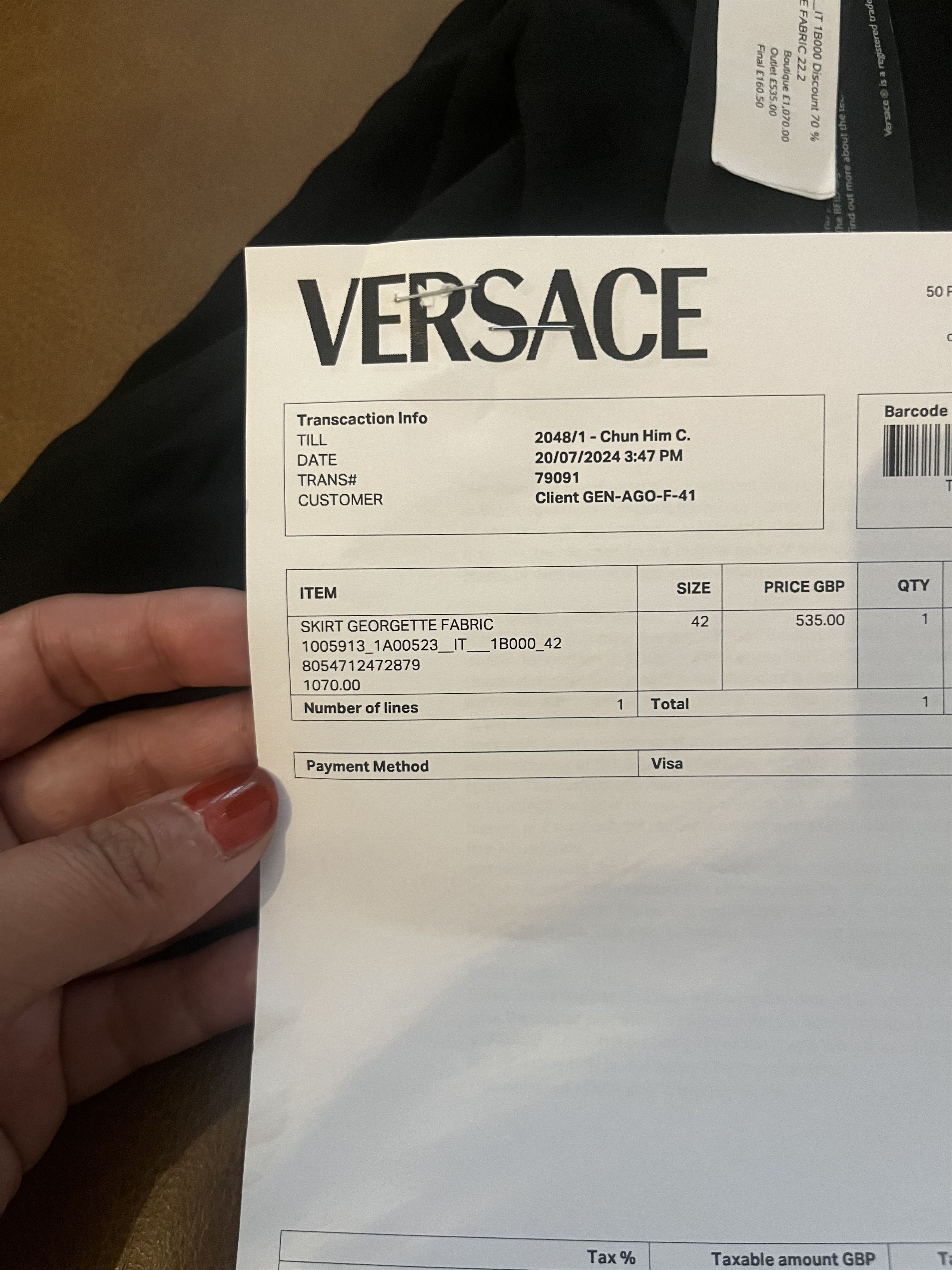 Versace Versace Chiffon Dress Size M / US 6-8 / IT 42-44 - 5 Thumbnail