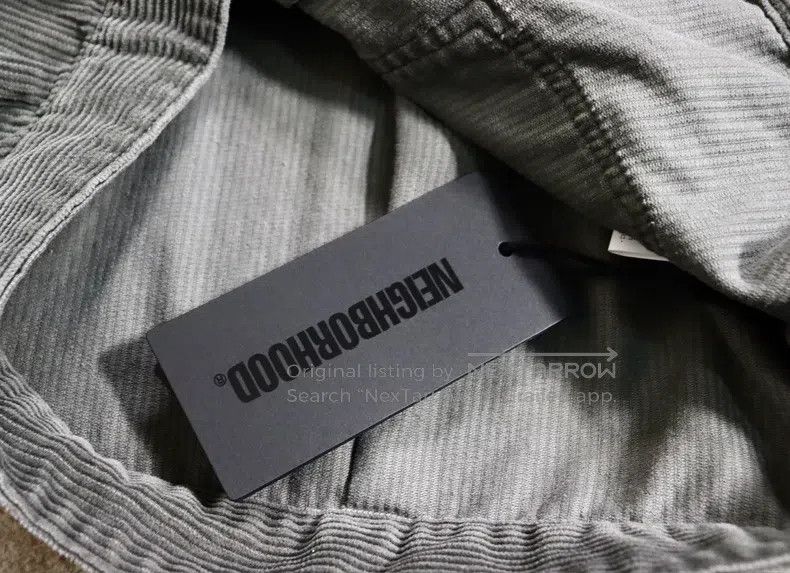 Neighborhood Neighborhood Velvet Corduroy Jacket, Outerwear, Size L, De Size US L / EU 52-54 / 3 - 8 Thumbnail
