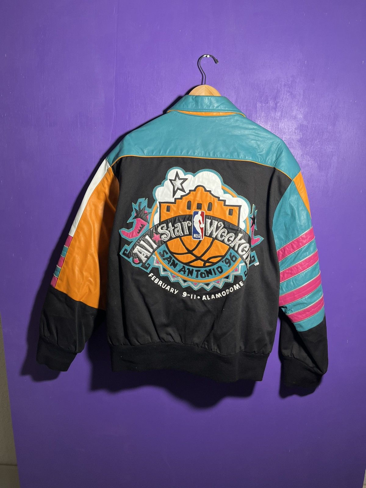 Vintage 1996 Jeff Hamilton NBA all star weekend jacket