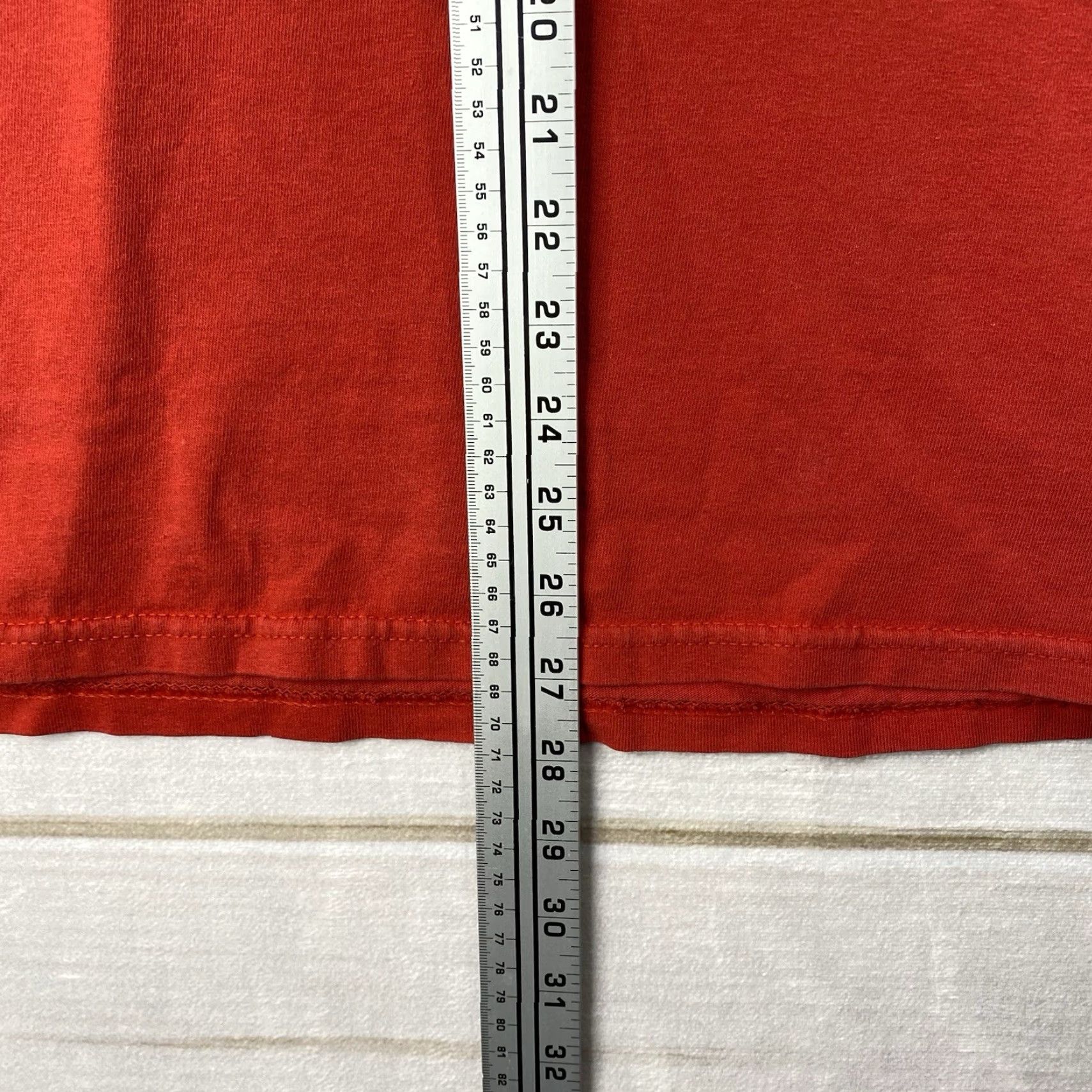 Vintage Chuck Norris Tee Shirt Mens XL Red 90s Crew Neck Short Sleeve Tennessee River T-Shirt Size US XL / EU 56 / 4 - 5 Thumbnail