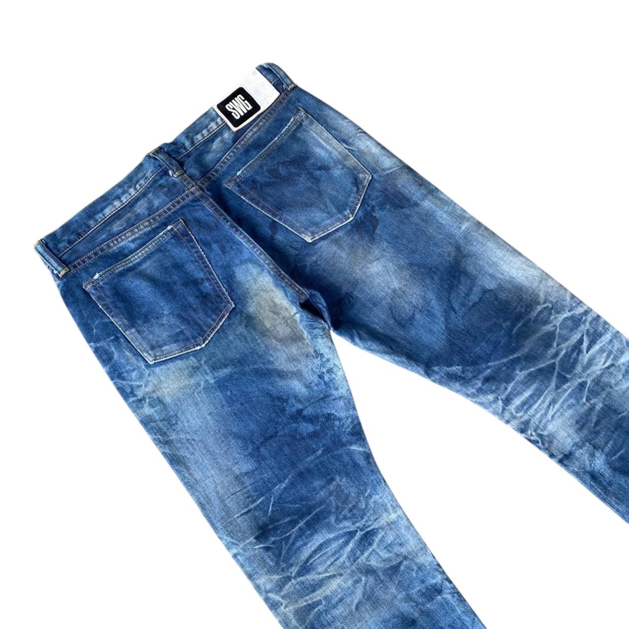Swagger JAPANESE ARCHIVE SWAGGER FADED HEAVY WHISKERING HONEYCOMB Size US 33 - 16 Thumbnail