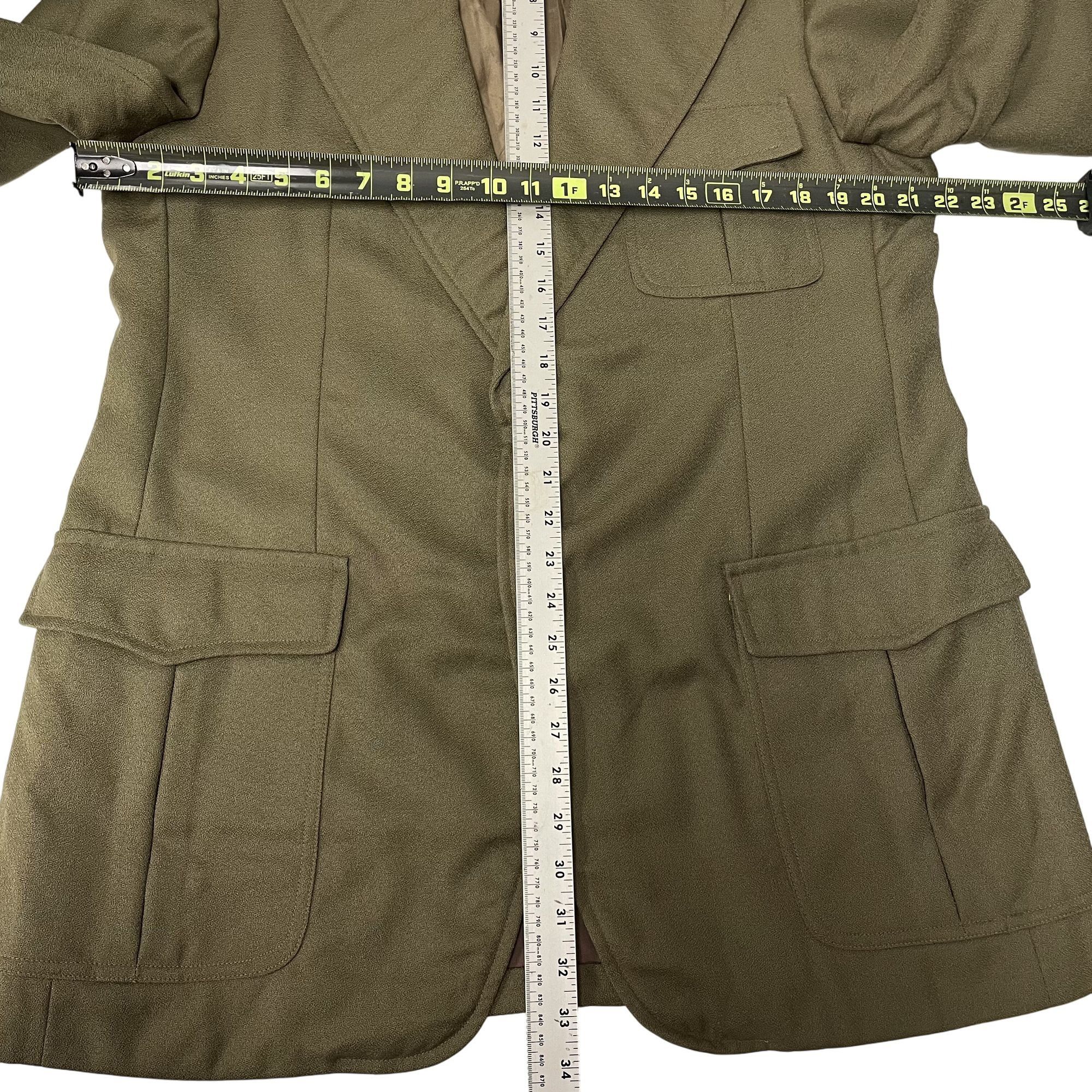 Other Vtg Shipley Sport Coat BELTED BACK Flap Pocket Jacket Size 42L - 7 Thumbnail