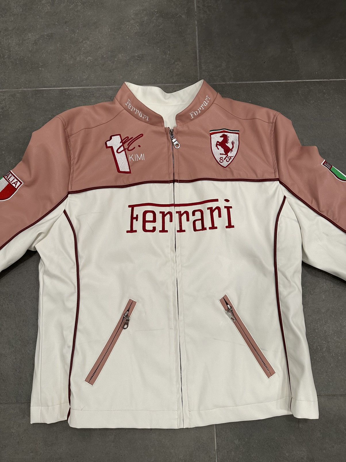 Ferrari Ferrari Leather Jacket Size XXL / US 16-18 / IT 52-54 - 2 Thumbnail