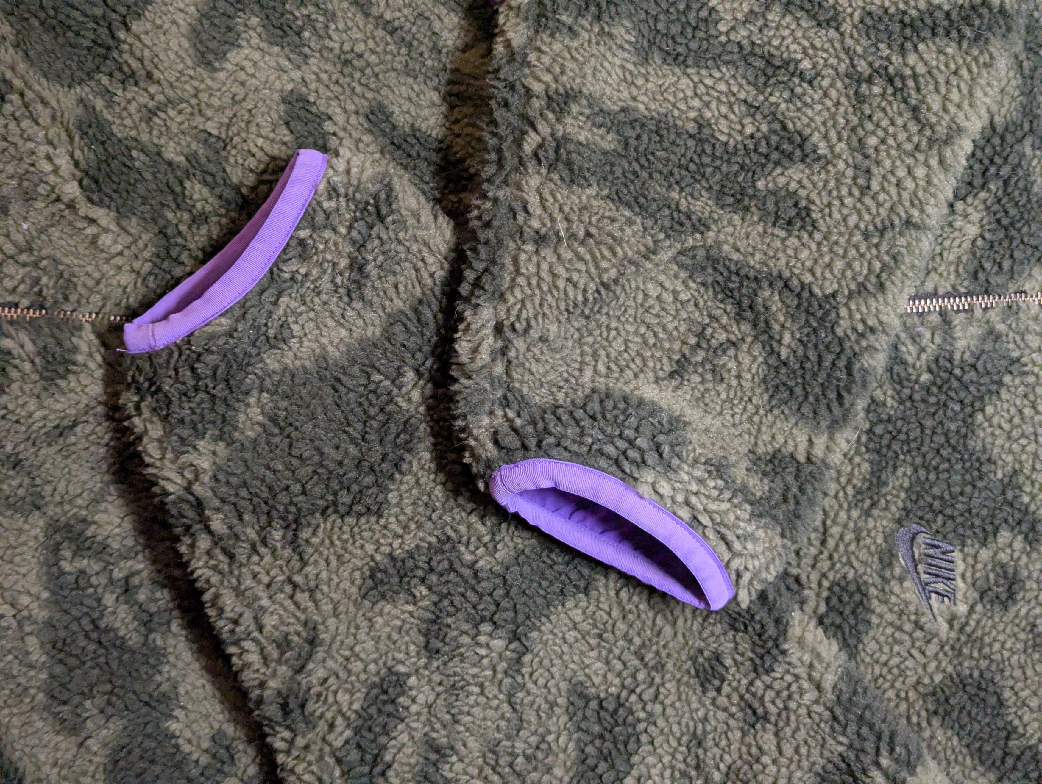 Nike Pre Owned Men Nike Club Fleece+ Winter Top Reversible Sherpa Size US L / EU 52-54 / 3 - 11 Thumbnail