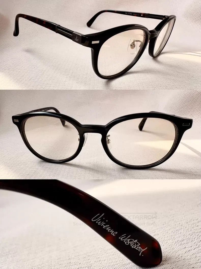 Vivienne Westwood Vivienne Westwood Bookworm Saturn glasses frame Size ONE SIZE - 3 Thumbnail