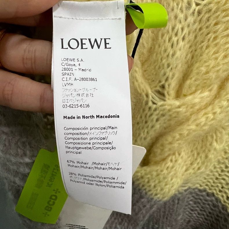 Loewe LOEWE Plaid jacquard sweater Size XS / US 0-2 / IT 36-38 - 5 Thumbnail