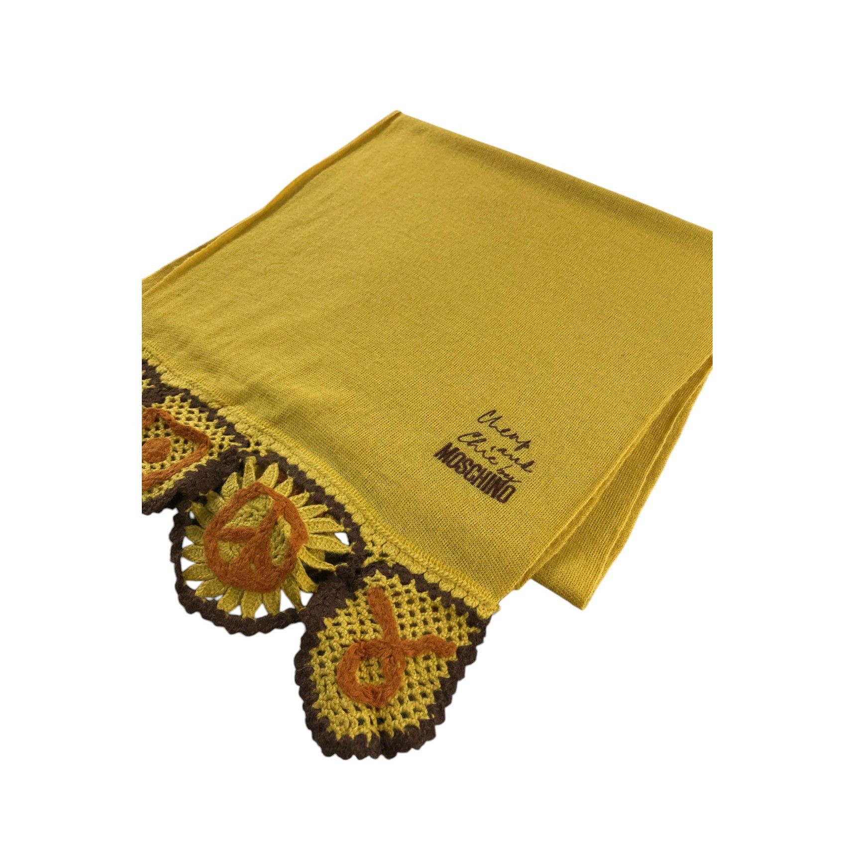 Vintage Moschino Scarf / Muffler / Neckwear - WW2975 Size ONE SIZE - 3 Thumbnail