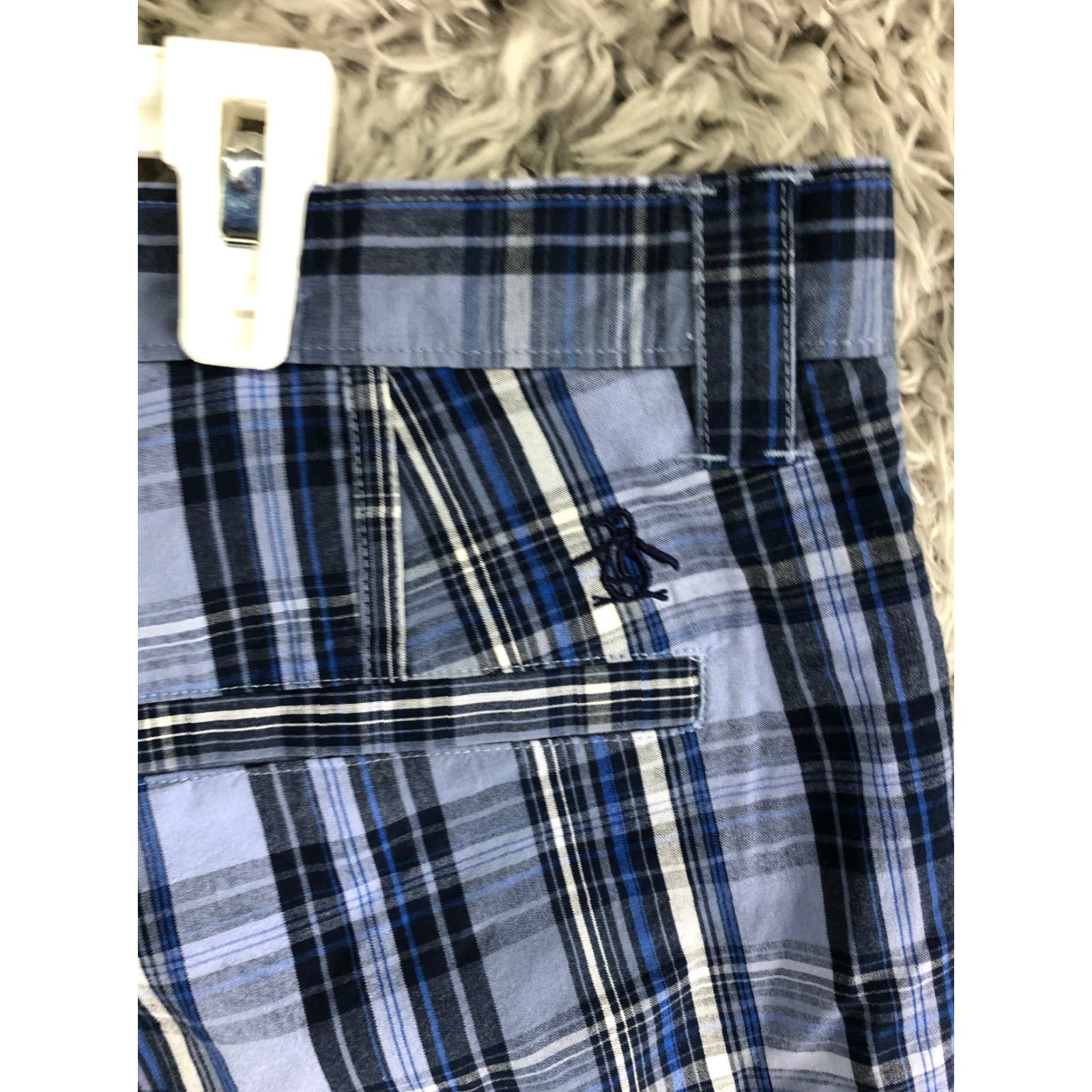 Original Penguin Original Penguin by Munsingwear Lavender Lustre Womens Shorts Bermuda 38 Purple Plaid 5-Pocket Casual Womens Modern American 90s? Size 26" / US 2 / IT 38 - 7 Thumbnail