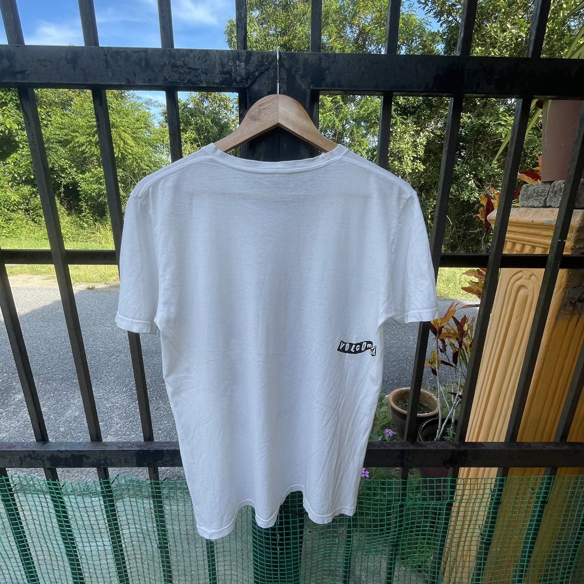 Band Tees × Volcom 🔥Volcom Art Work Of Punk Design Collab Distress Tee Size US M / EU 48-50 / 2 - 2 Thumbnail