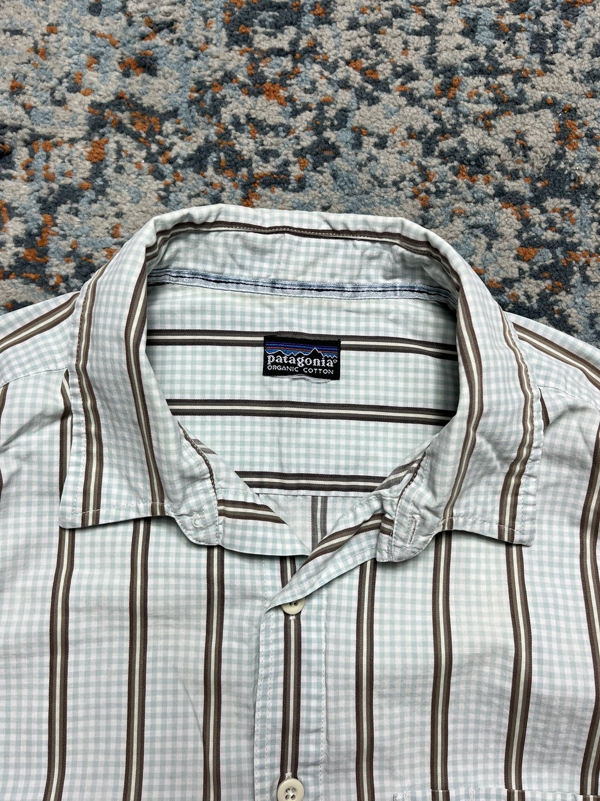 Patagonia × Vintage Vintage 90s Patagonia short sleeve shirt made in USA Size US XL / EU 56 / 4 - 8 Thumbnail