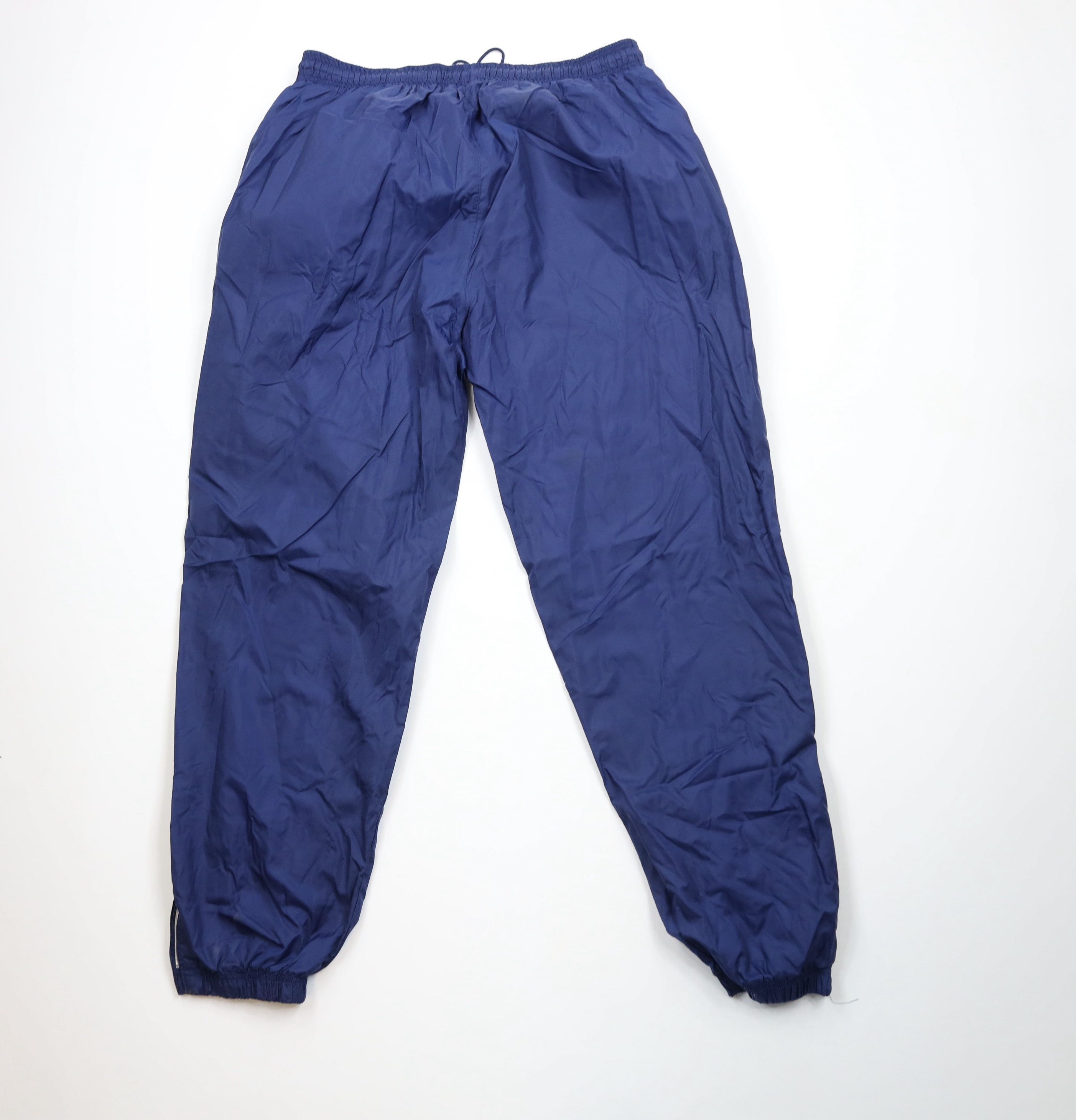 Nike × Vintage Vintage 90s Nike Scott Mini Swoosh Lined Nylon Joggers Size US 40 / EU 56 - 11 Thumbnail