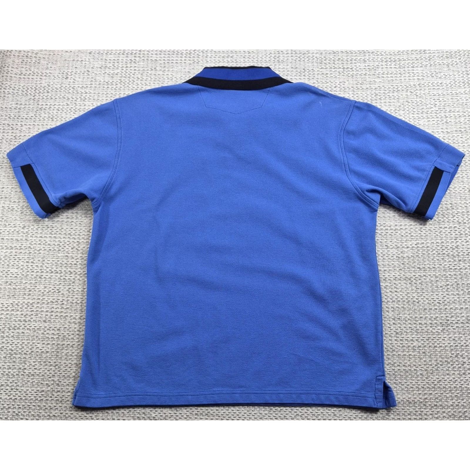 Vintage Vintage Bastion Golf Polo Shirt Mens Large Blue Sheri's Ranch Brothel Knit Golf Size US L / EU 52-54 / 3 - 6 Thumbnail