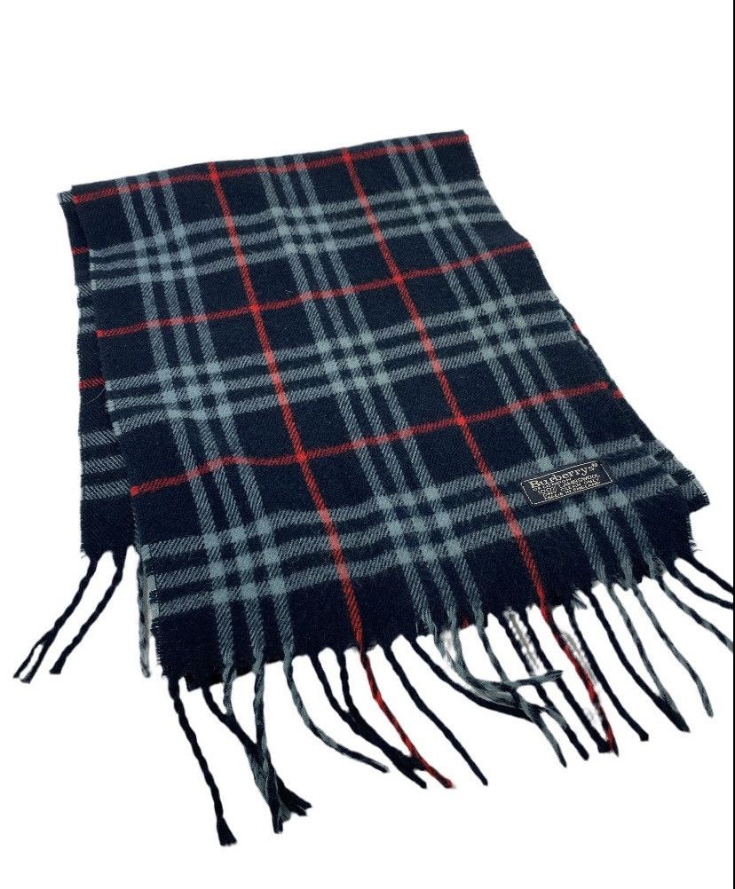Burberry Burberry Nova Check Wool Scarf Size ONE SIZE - 1 Thumbnail