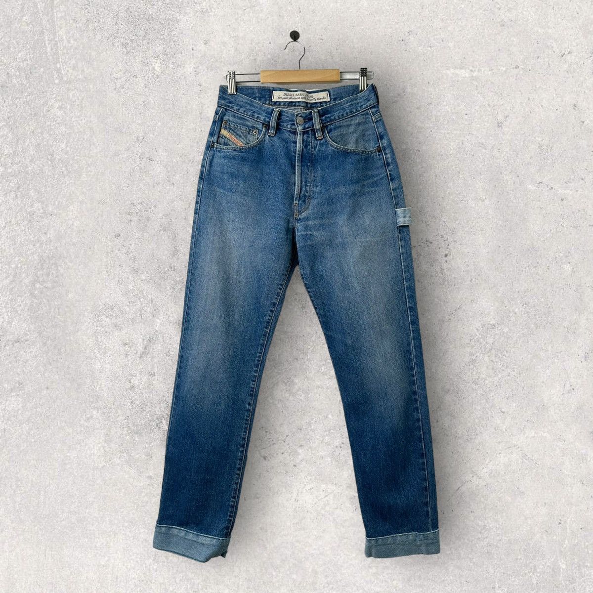 Diesel Y2K DIESEL Cheyenne Carpenter High Waist Denim Pants Size US 29 - 1 Thumbnail