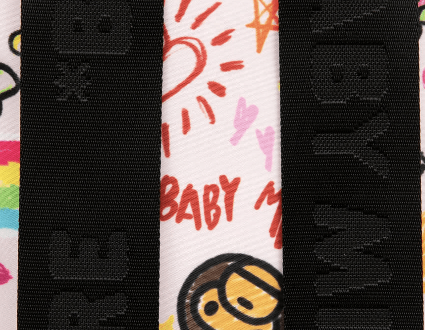 Bape Bape BABY MILO Small BACKPACK pink Size ONE SIZE - 4 Thumbnail