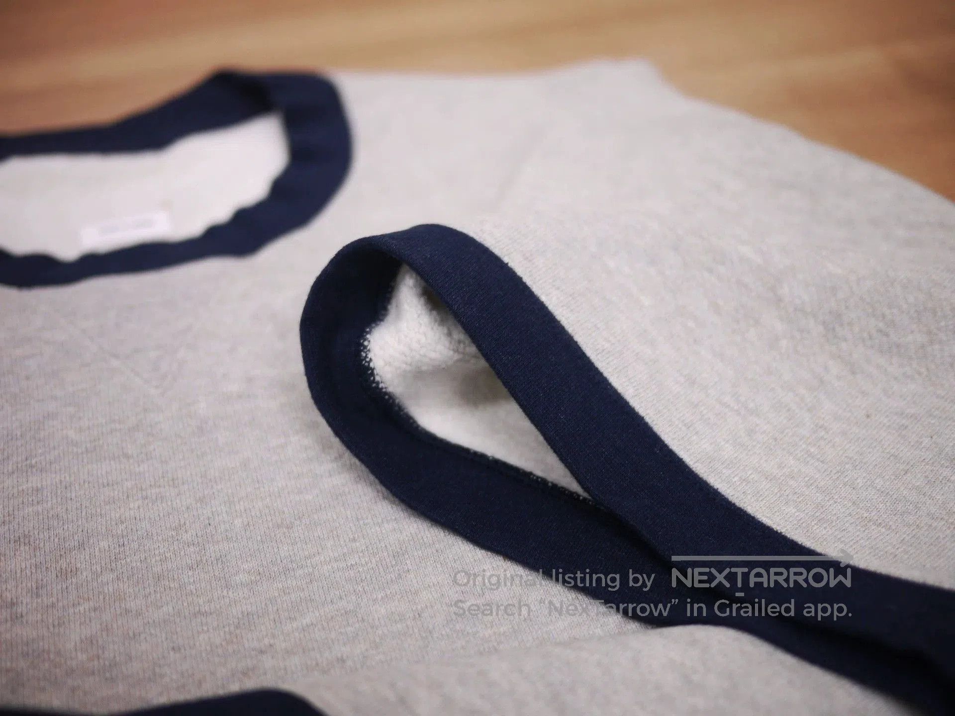 Visvim Gray Short-Sleeve Shirt with Black Trim. Size US XXL / EU 58 / 5 - 7 Thumbnail