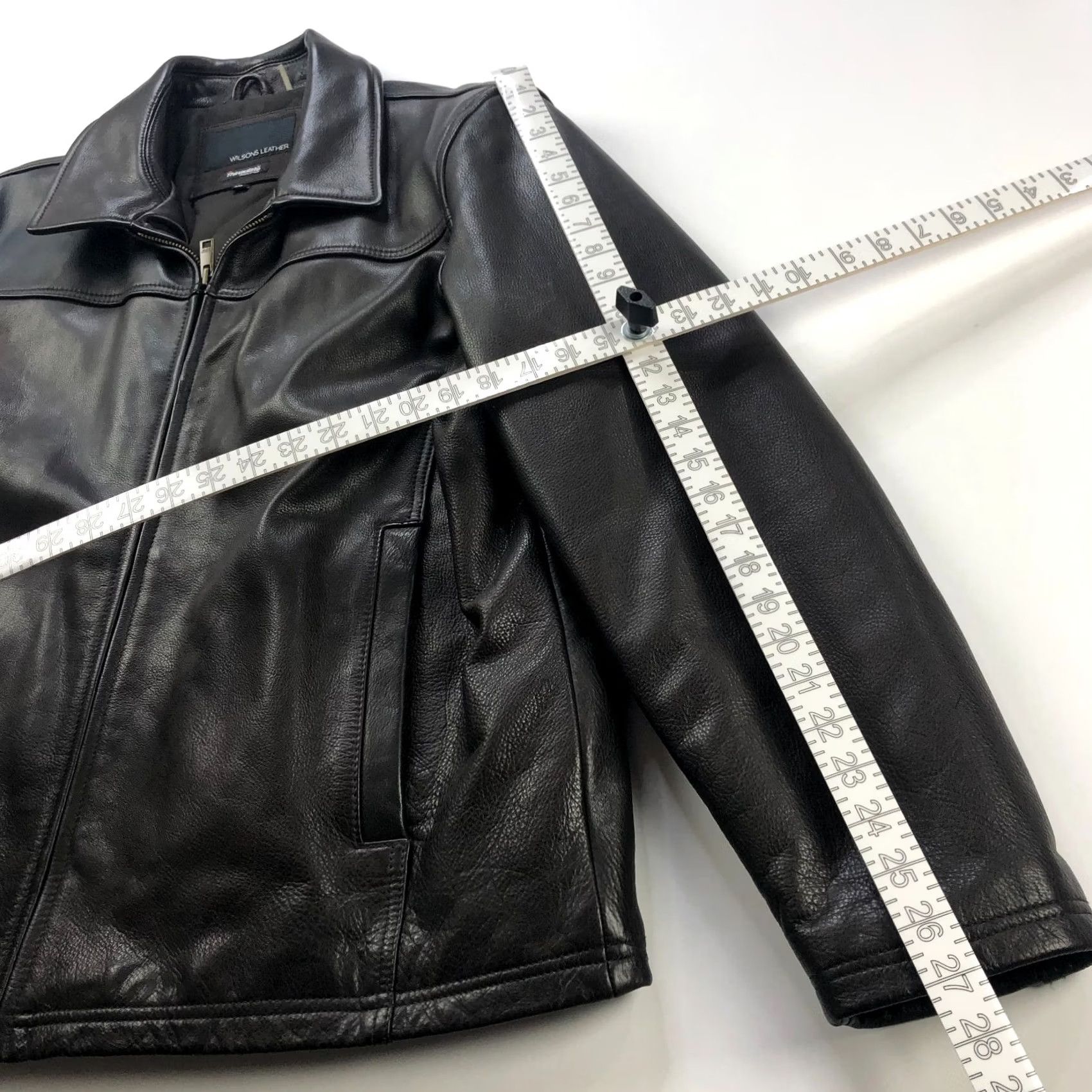Vintage VINTAGE Wilson's Leather Bomber Jacket 2XL Brown 100% Leather 3M Thinsulate Full Zip Pockets Mens XL? Size US XXL / EU 58 / 5 - 7 Thumbnail