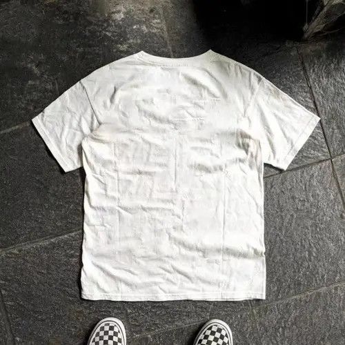 Japanese Brand × Vintage White street washed retro apple cat print t-shirt Size US M / EU 48-50 / 2 - 4 Thumbnail