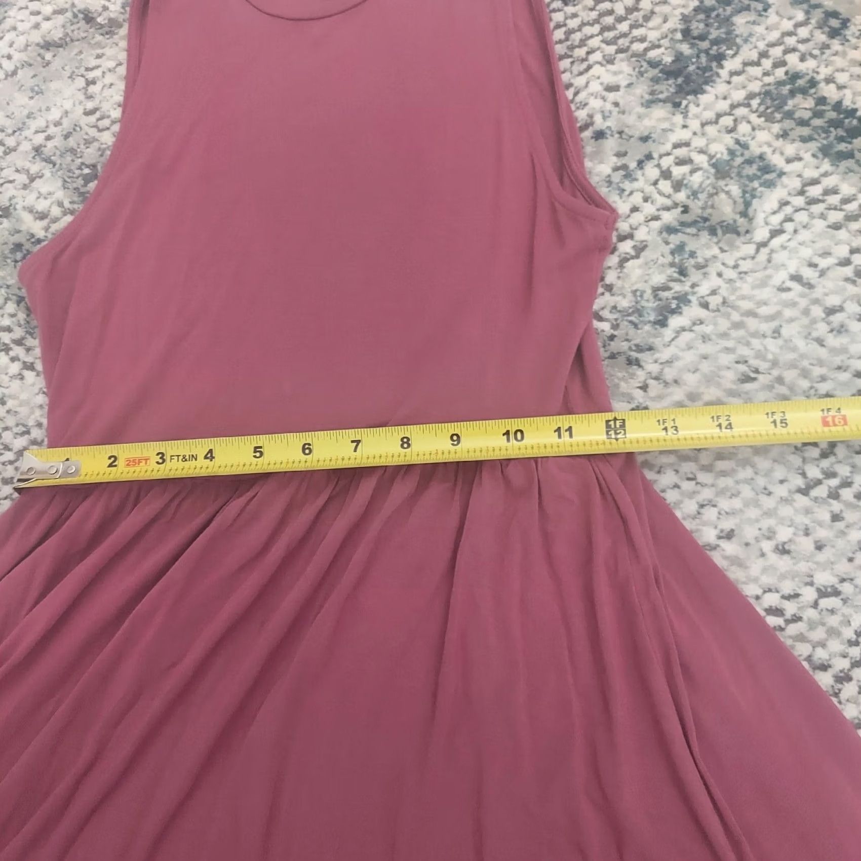 Forever 21 FOREVER 21 Dress Women's Fit & Flare Sleeveless Pink Long Size S Casual Party/Cocktail Travel Formal Spring Summer Dress Size S / US 4 / IT 40 - 7 Thumbnail