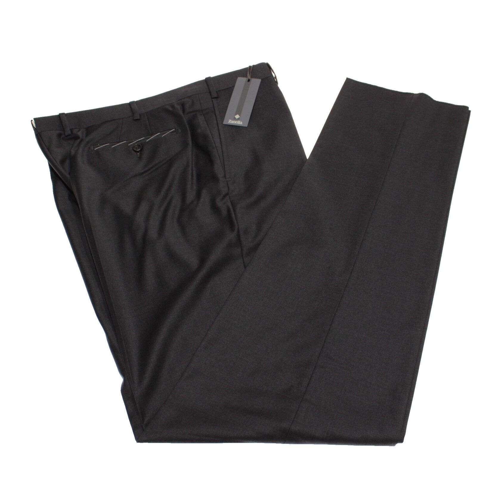 Zanella Zanella New with tags Dress Pants Size 40 US In Gray Size US 40 / EU 56 - 2 Thumbnail