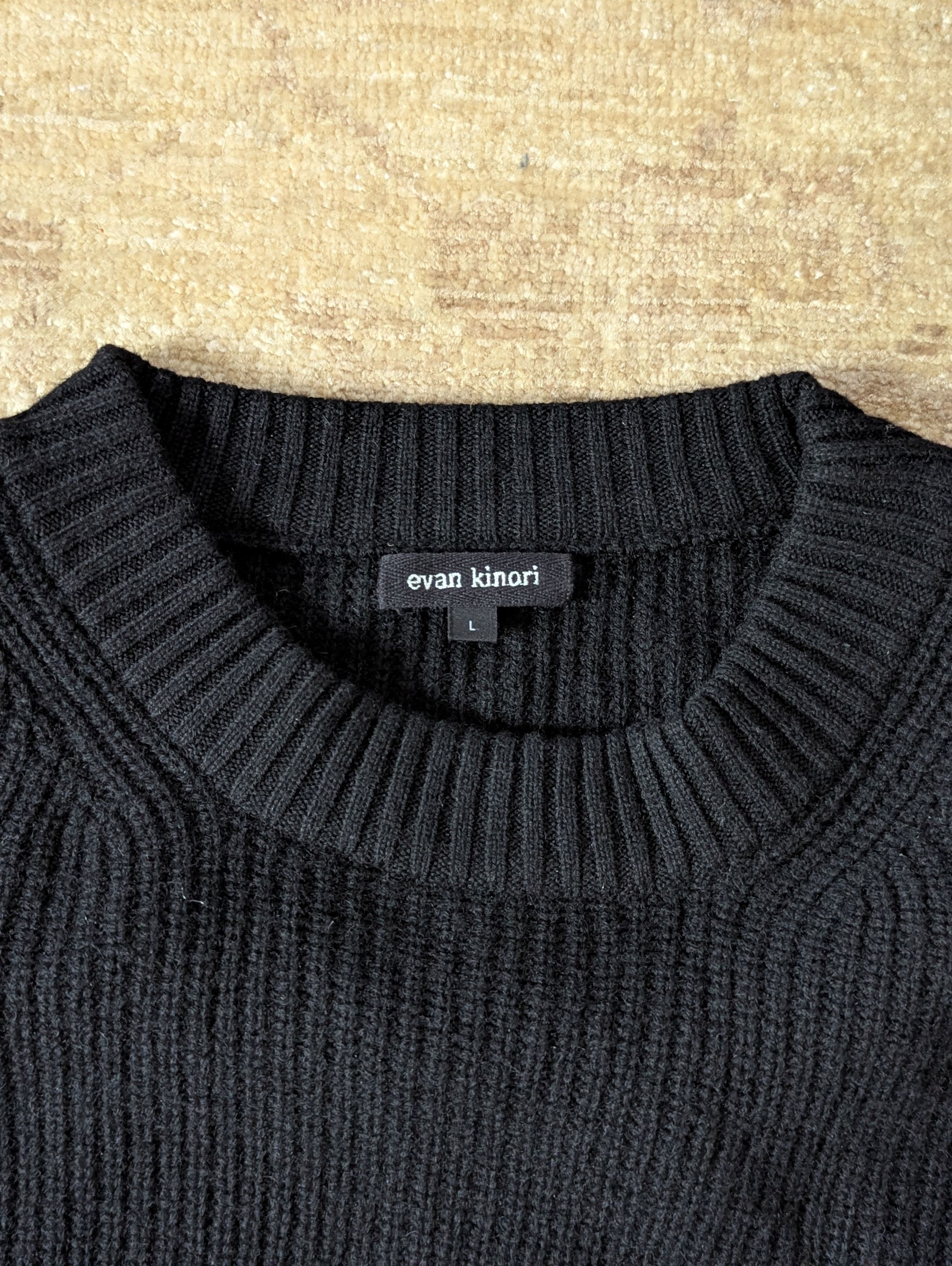 Evan Kinori Yak Wool Big Sweater Size US L / EU 52-54 / 3 - 6 Thumbnail