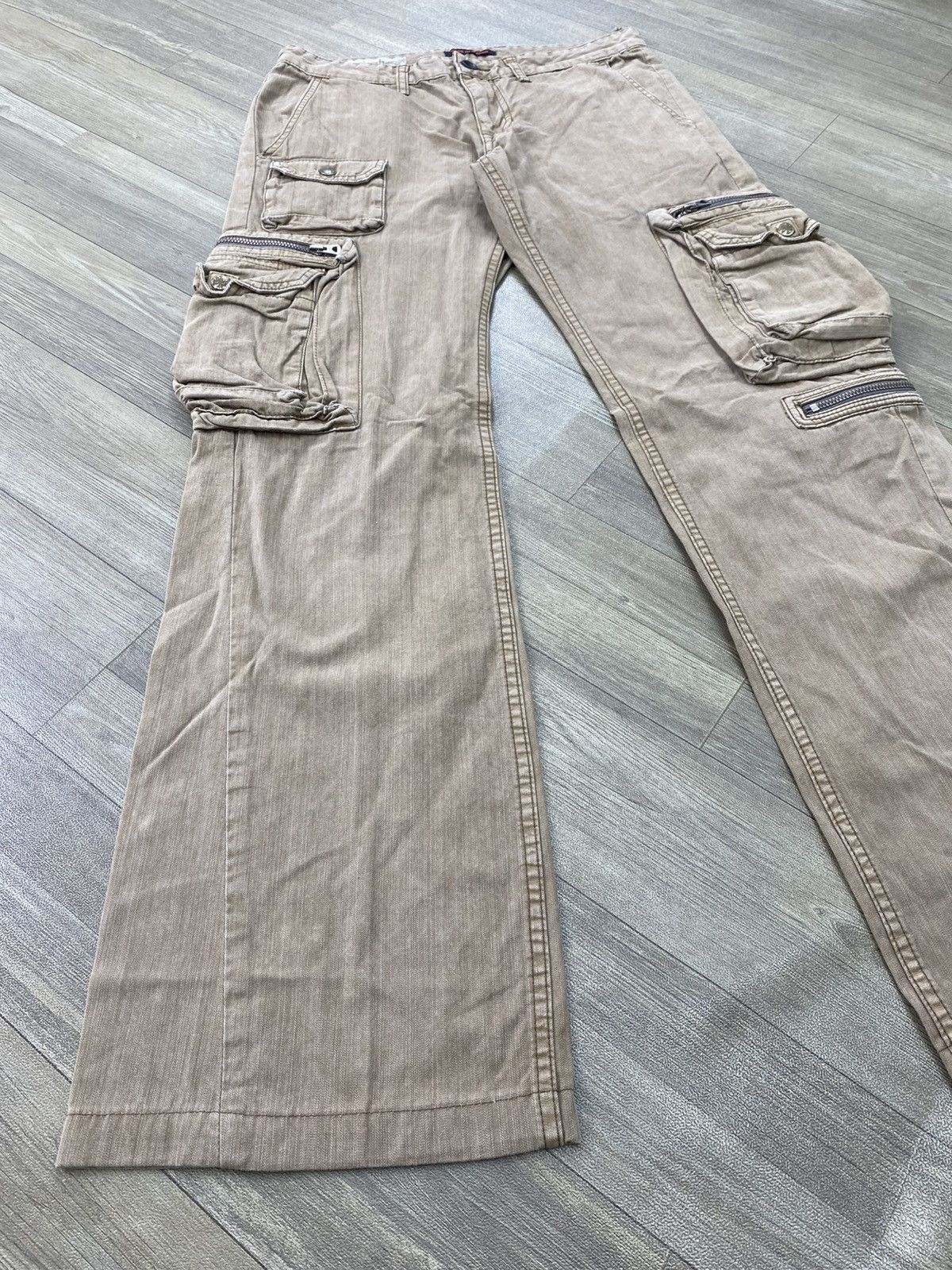 Hysteric Glamour 2000s Surplus Made In Nippon 3D Pocket Bondage Cargo Pants Size US 30 / EU 46 - 2 Thumbnail