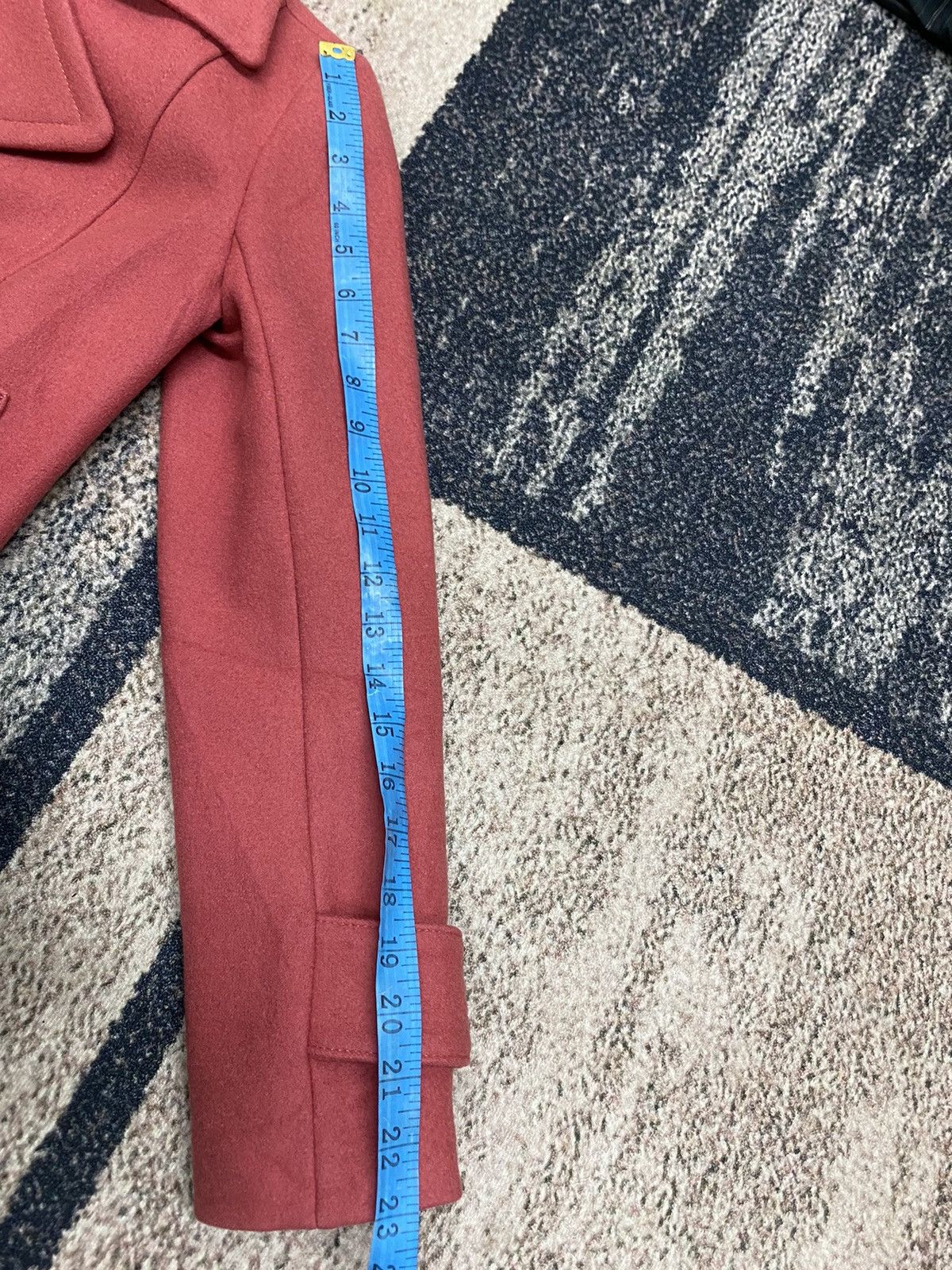 Burberry Burberry London Blue Label wool pea coat nice jacket Size S / US 4 / IT 40 - 18 Thumbnail