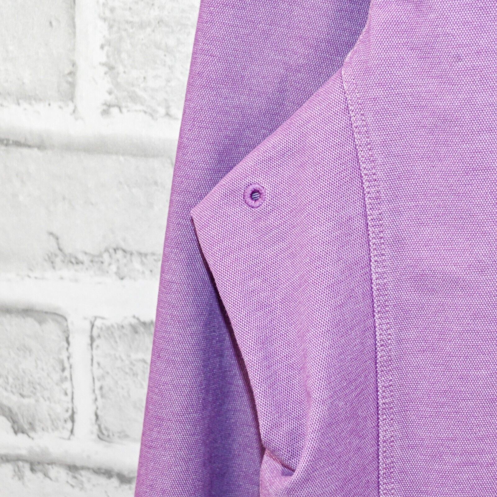 Lululemon Lululemon Commission Long Sleeve Button Down Shirt in Purple Size US M / EU 48-50 / 2 - 7 Thumbnail