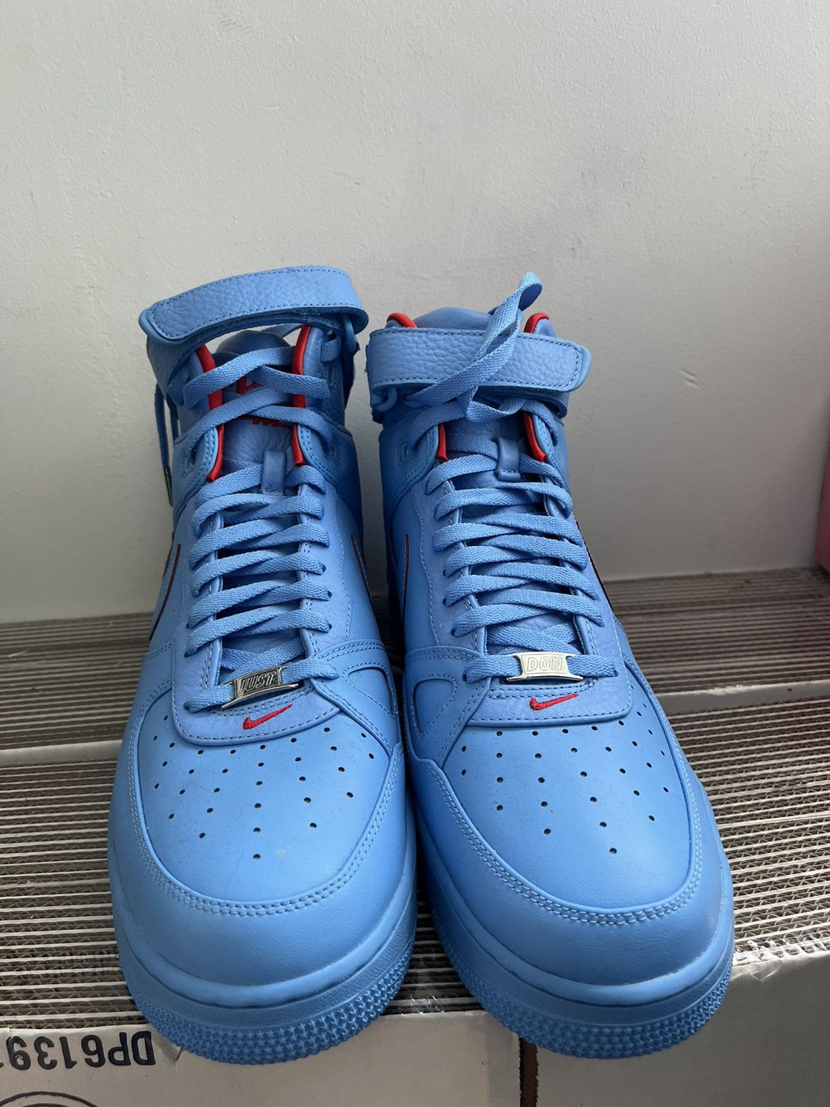 image of Air Force X Just Don All-Star Blue Shoes, Men's (Size 14)