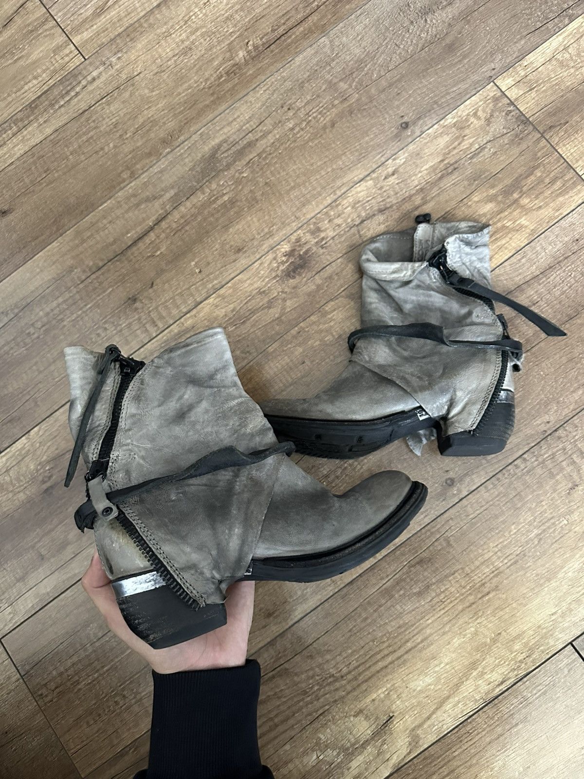 A.S.98 AS 98 Airstep Vintage High Top Boots Shoes Avant Garde Size US 5 / EU 37 - 4 Thumbnail
