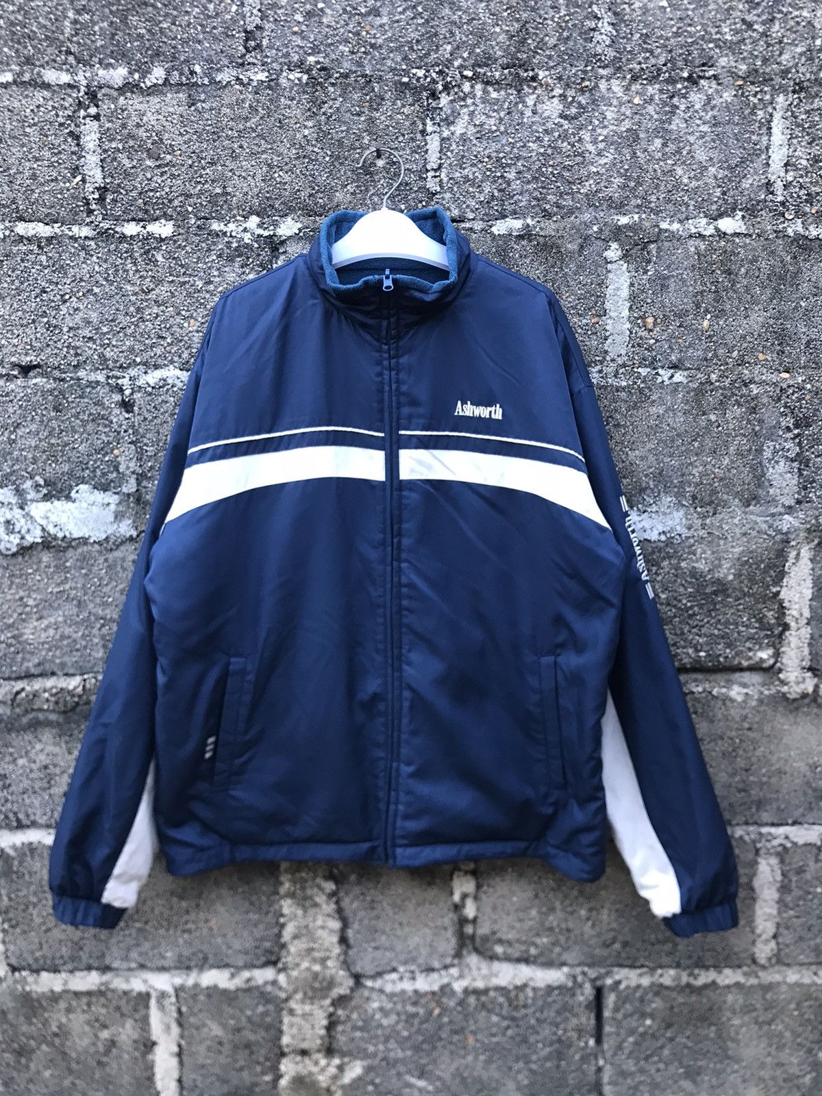Ashworth ⚡️Vintage Ashworth Reversable Fleece Jacket Size US L / EU 52-54 / 3 - 1 Thumbnail