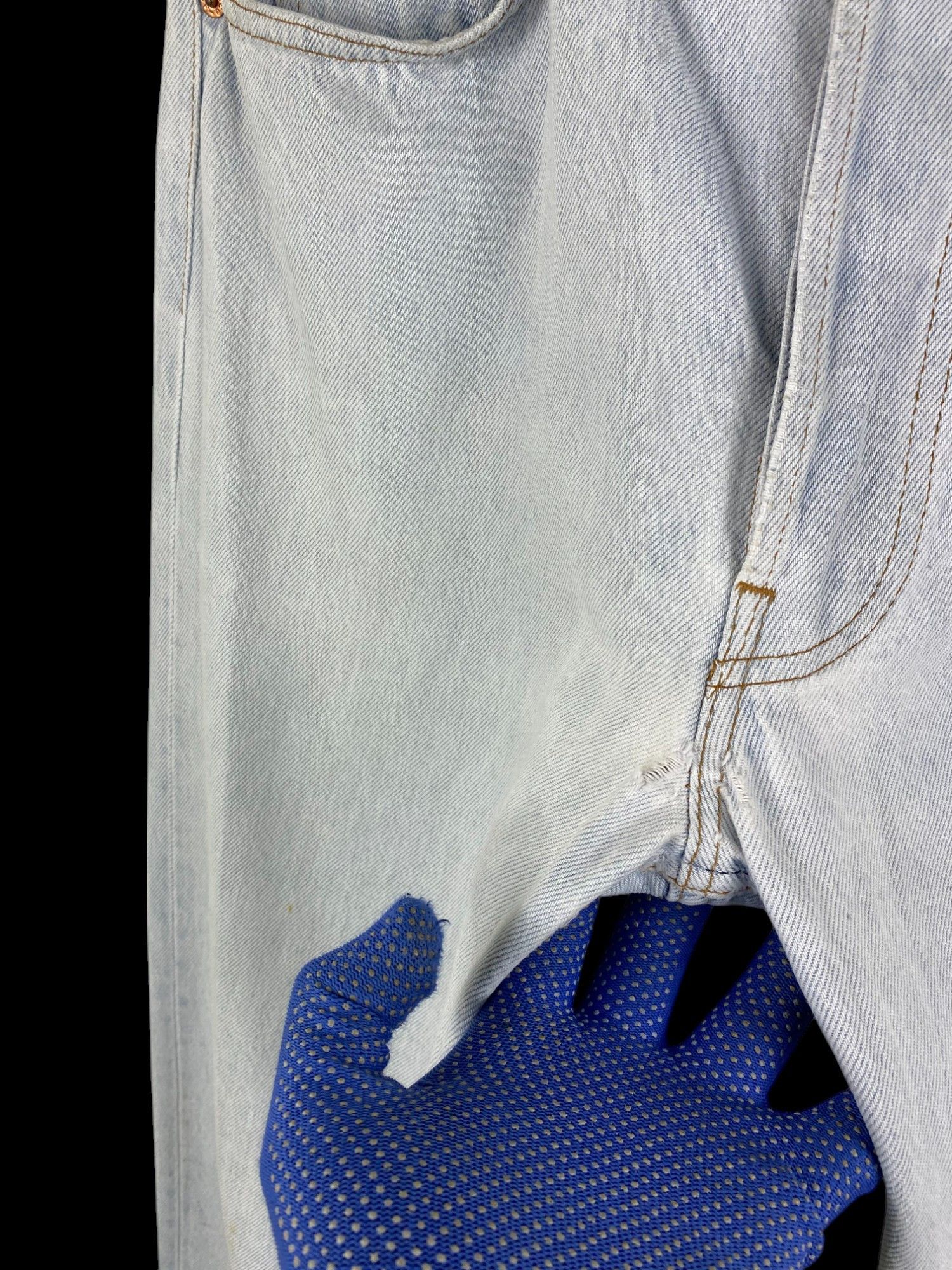 Levi's Vintage Clothing × Vintage W30x30 VINTAGE LEVIS 501 90s STONEWASH DIRTY button 555 Size US 30 / EU 46 - 8 Thumbnail