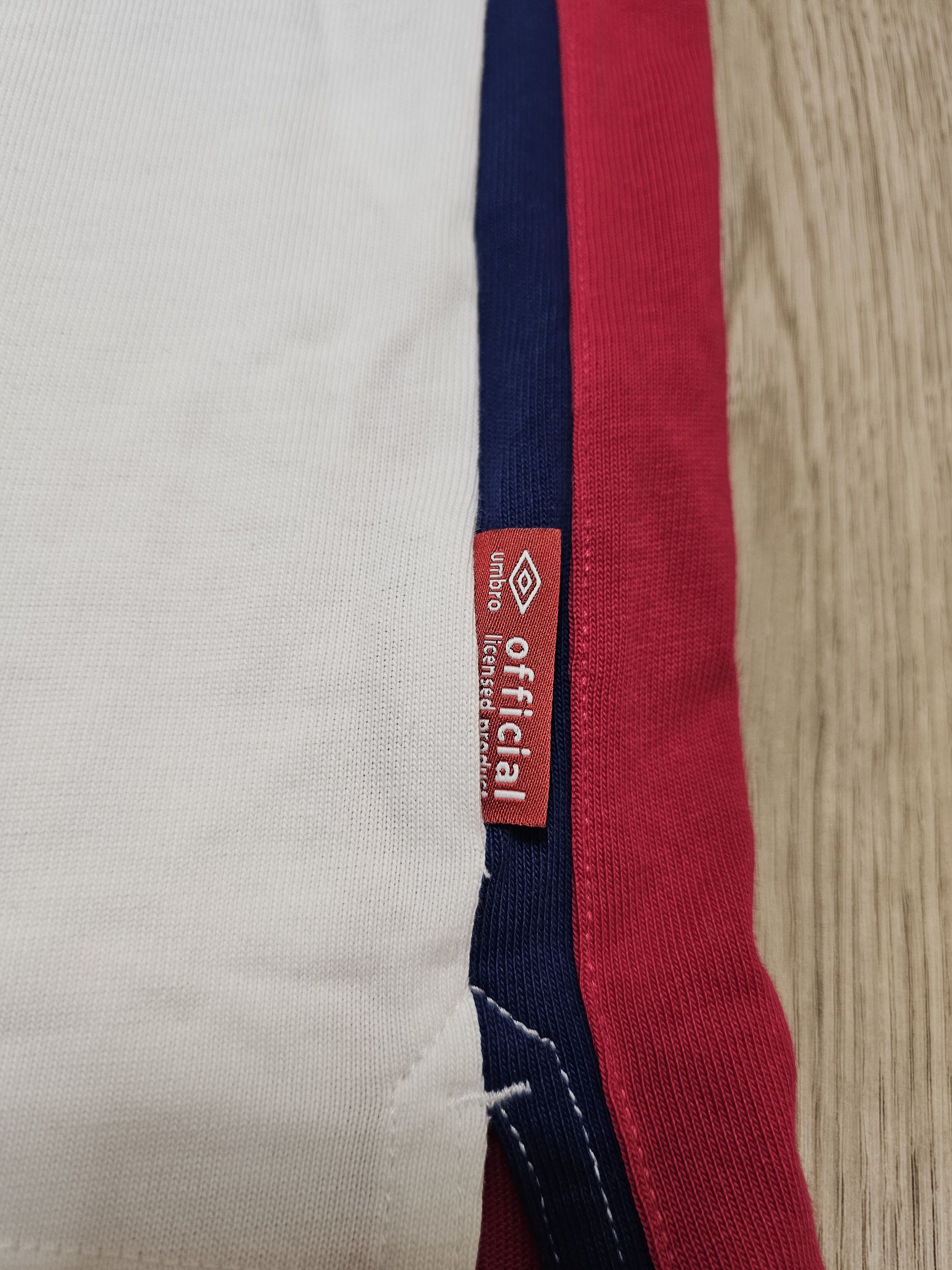 Umbro ENGLAND RUGBY SHIRT RUGBY JERSEY COTTON POLO 3XL Size US XXL / EU 58 / 5 - 6 Thumbnail