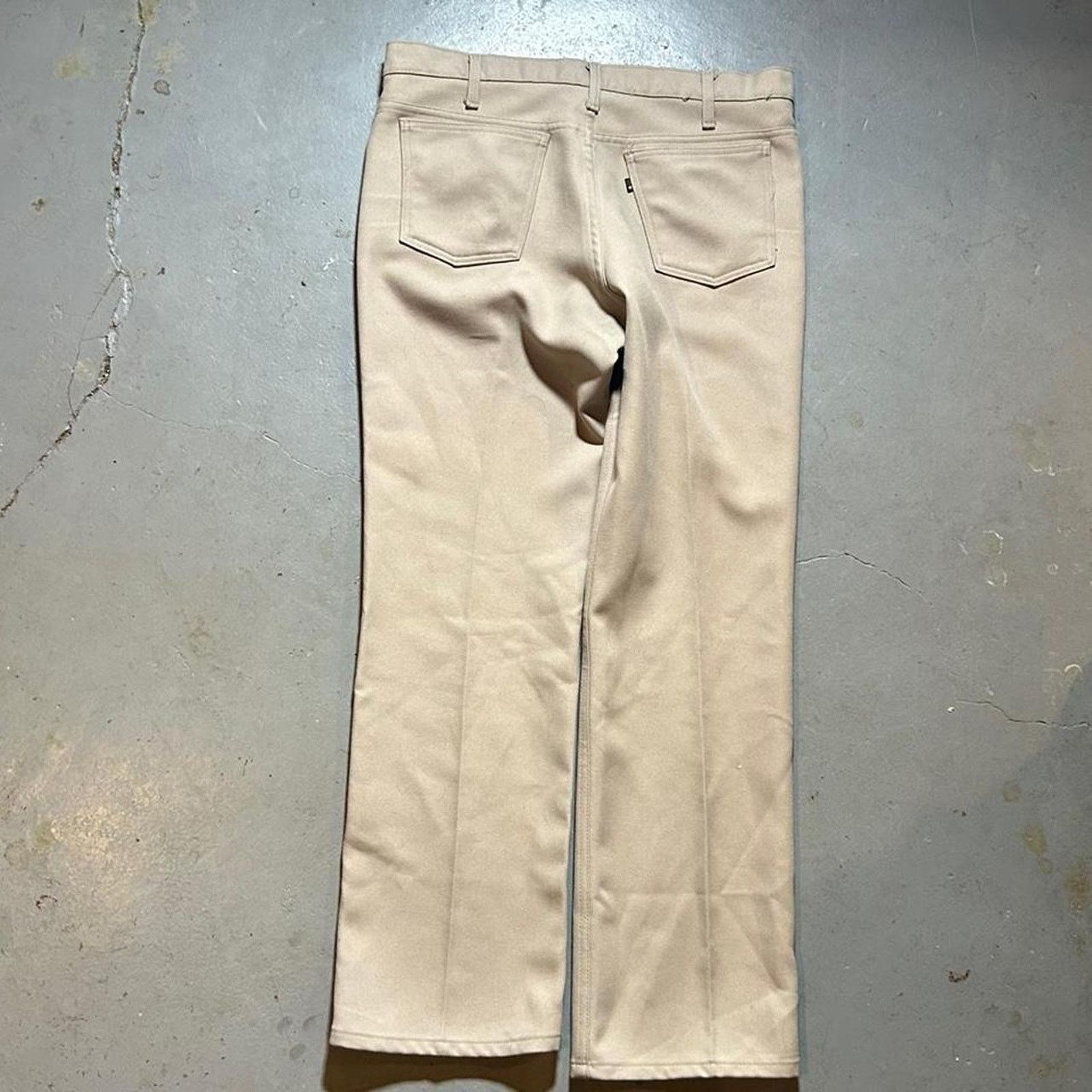Levi's 70s levis tan disco pants usa Size US 36 / EU 52 - 6 Thumbnail