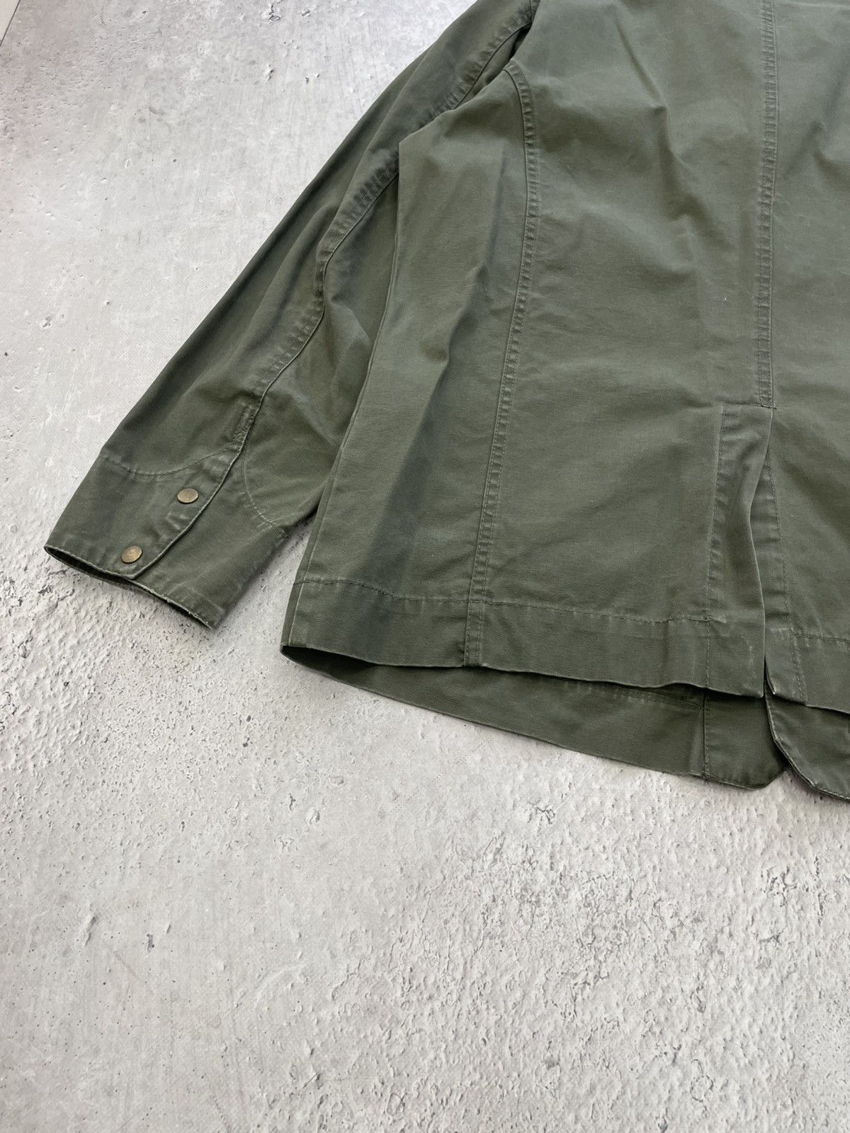 Diesel Rare canvas military jacket Diesel hype y2k japanese jacket Size US XL / EU 56 / 4 - 11 Thumbnail
