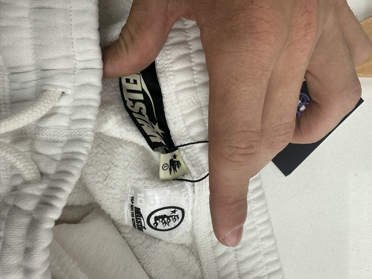 HELLSTAR Hellstar White Classic Logo Sweatpants Size US 36 / EU 52 - 4 Thumbnail