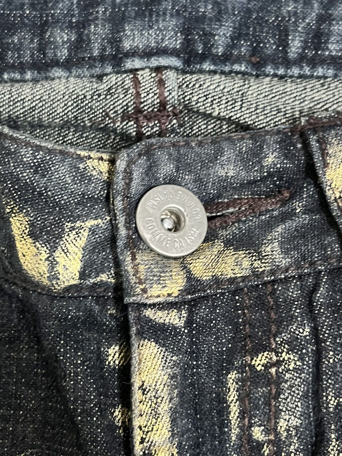 Comme Ca Ism Comme Ca Ism Flare Gold Jeans Size US 30 / EU 46 - 14 Thumbnail