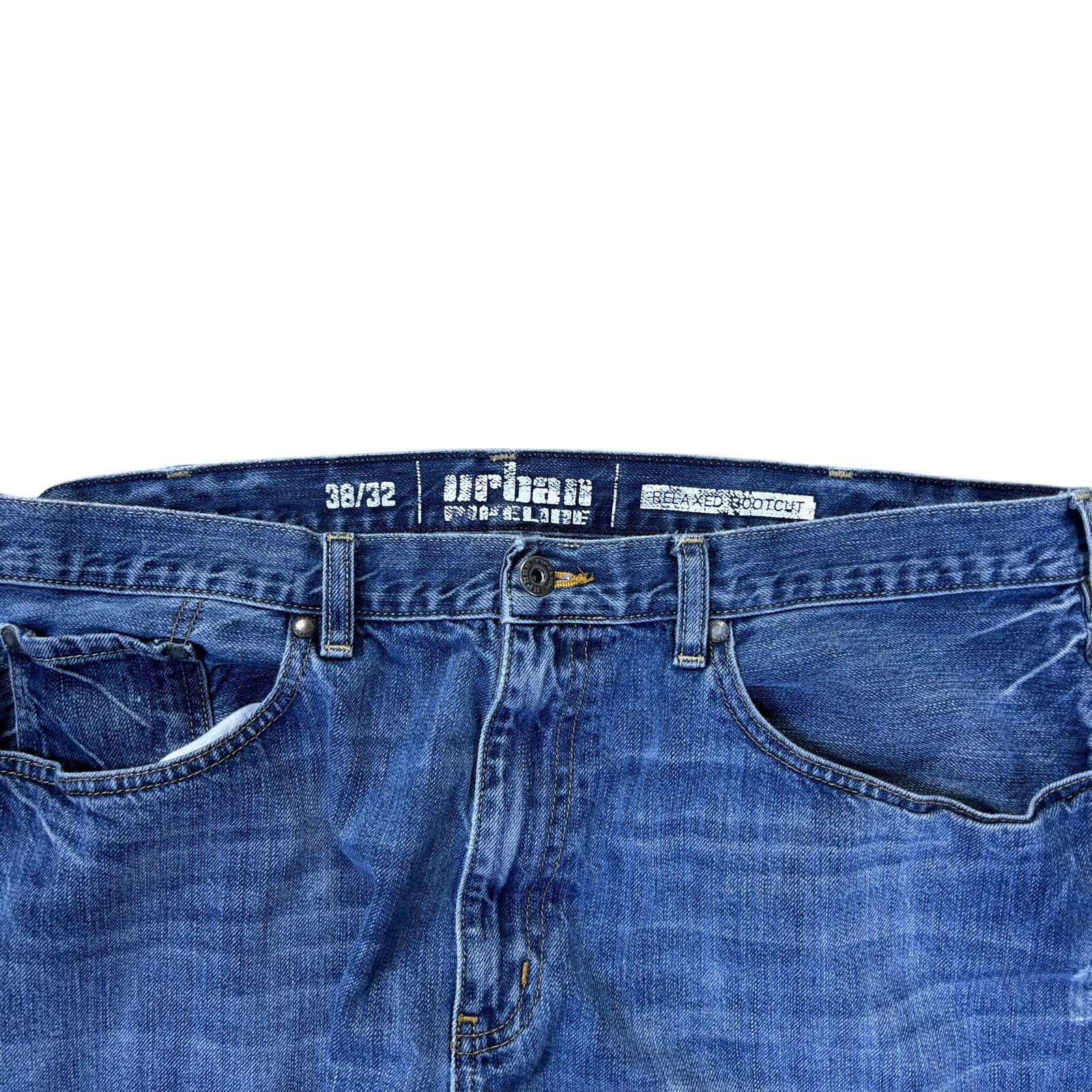 Urban Pipeline y2k 2000s Urban Pipeline baggy wide leg bootcut jeans 36x30 Size US 36 / EU 52 - 3 Thumbnail