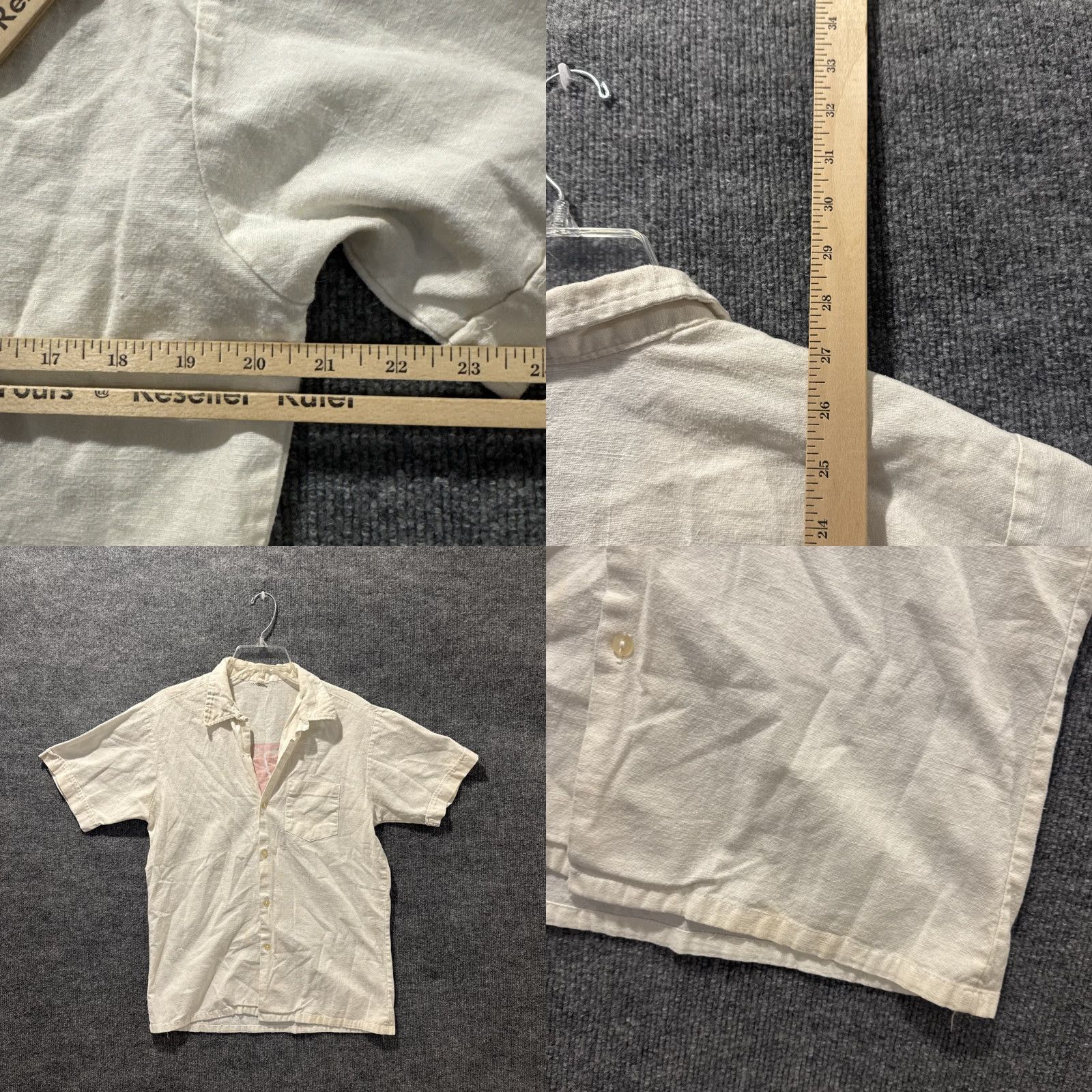 Vintage VINTAGE 80s 9Th Anniversary Bull Let’s Give It Our All Spanish White Button-Up M Shirt Mens Size US M / EU 48-50 / 2 - 8 Thumbnail
