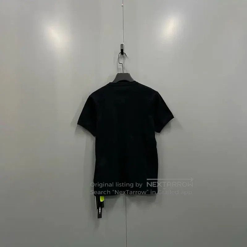 Prada Prada Men's Black Logo Cotton Short Sleeve T-Shirt. Size US M / EU 48-50 / 2 - 3 Thumbnail