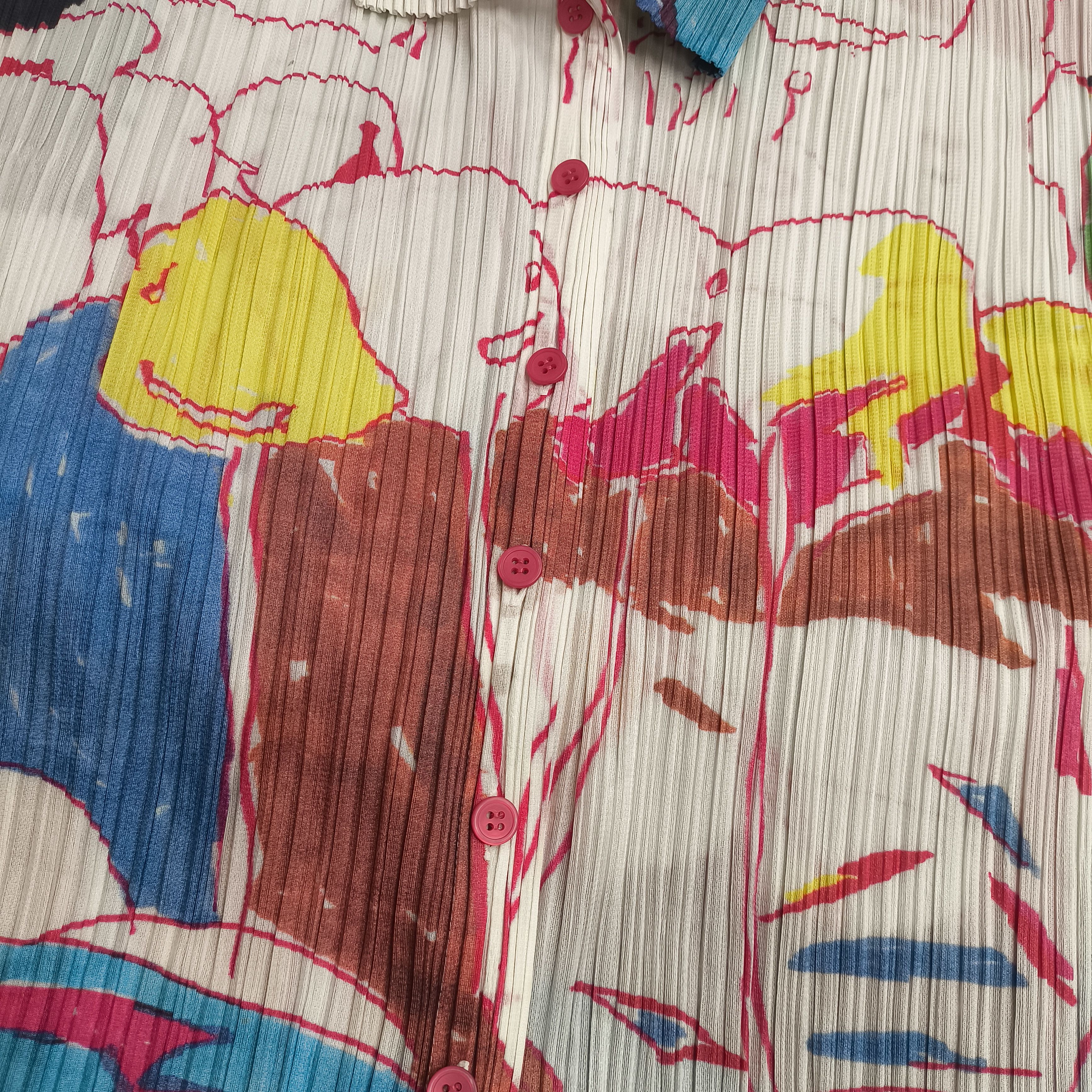 Pleats Please Issey Miyake Rare pleats please Issey Miyake art Size L / US 10 / IT 46 - 3 Thumbnail