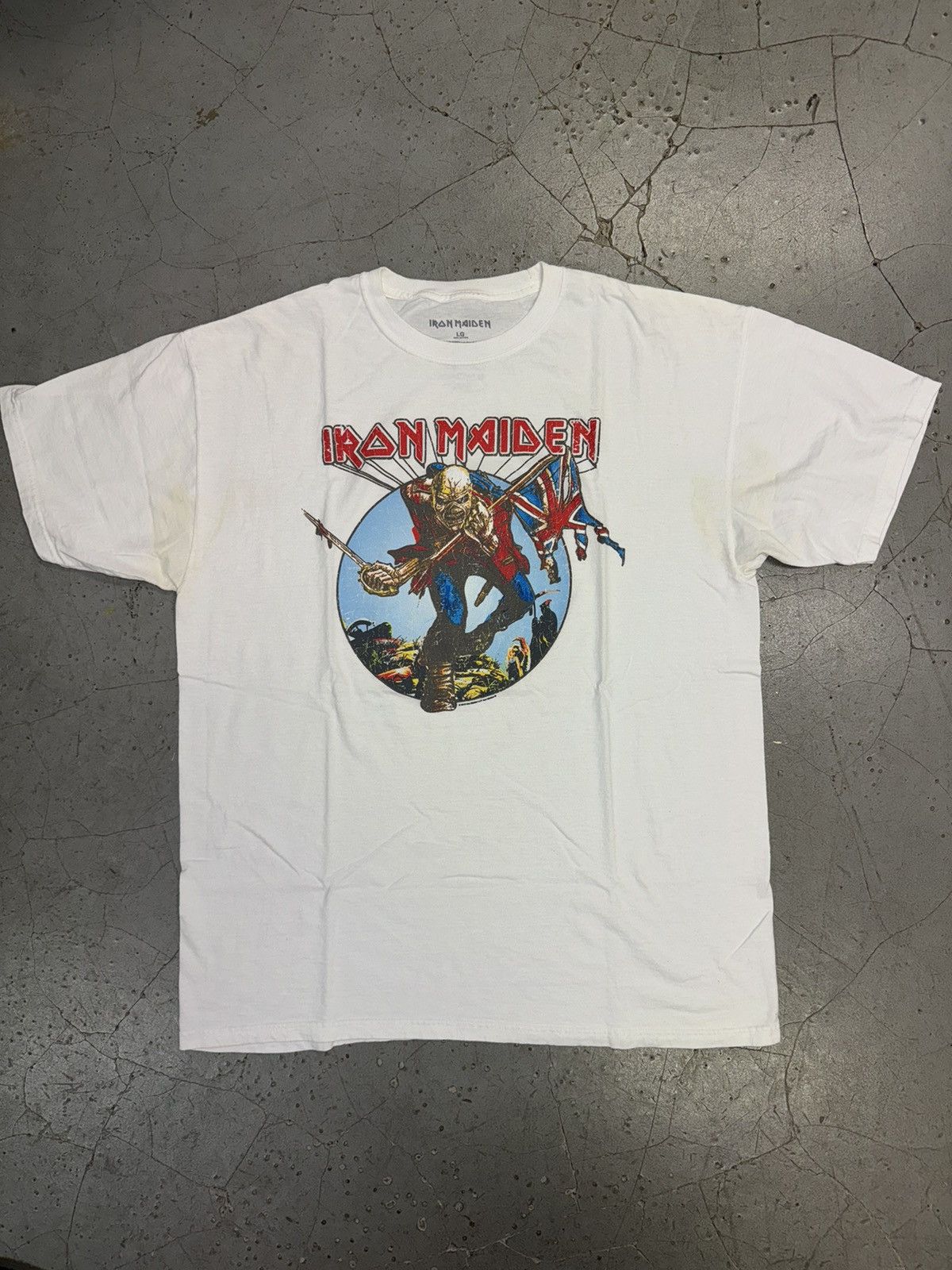 Band Tees Vintage Iron Maiden Skeleton Graphic Tee Size US L / EU 52-54 / 3 - 1 Thumbnail